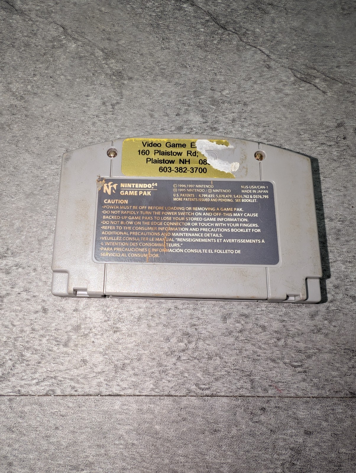 Cruis’n USA (Nintendo 64, 1996) N64 Cartridge Only