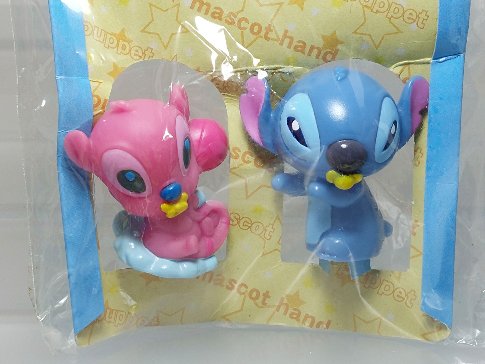 Lilo & Stitch Babyfier Mascot Hand Finger Puppet Figure Set Disney 1.4-1.6in