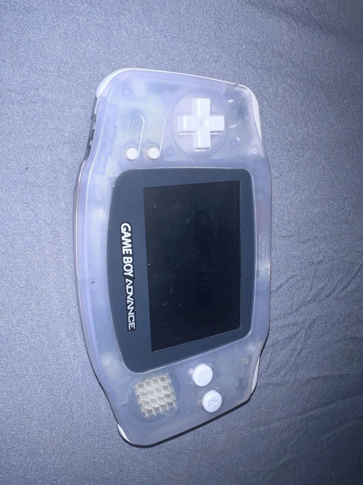 Nintendo Game Boy Advance Console System – Clear Glacier