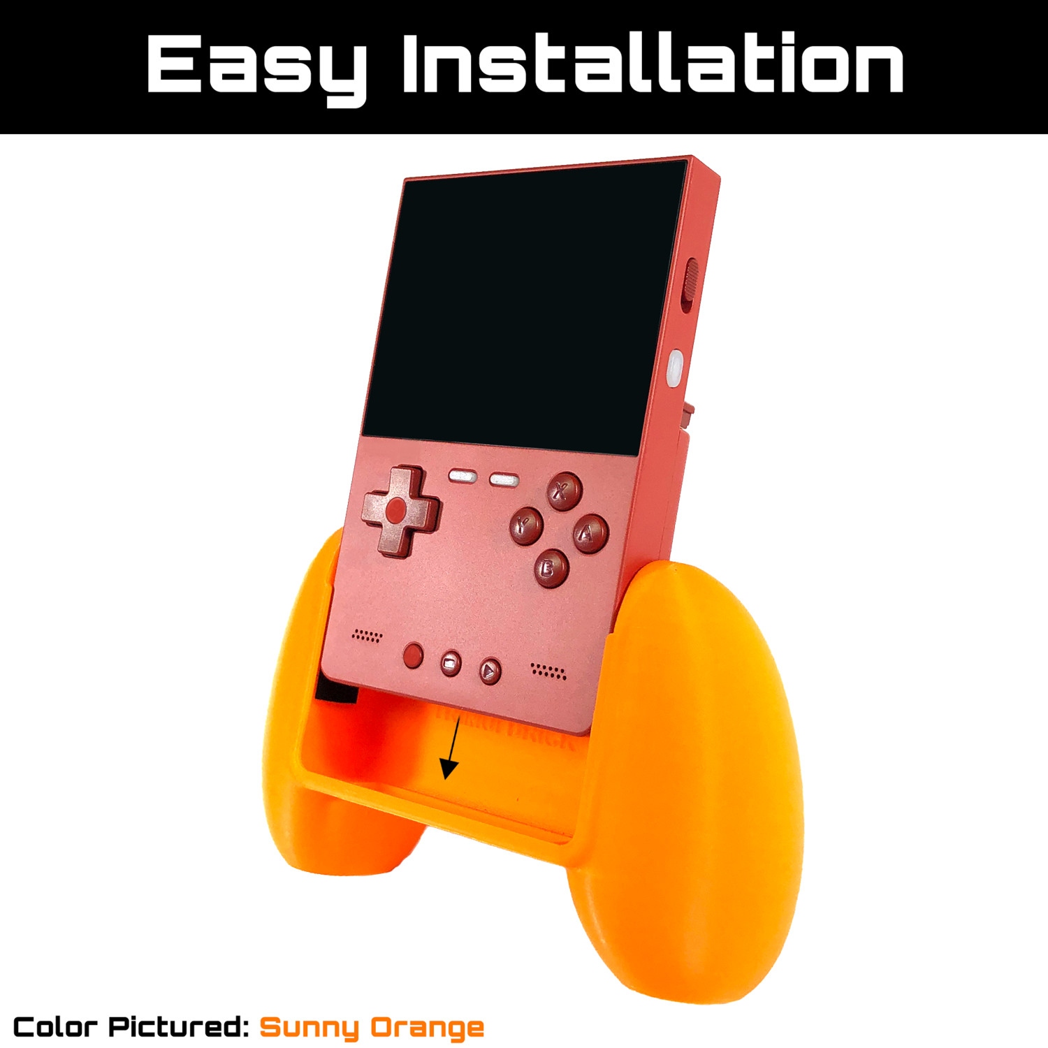 Trimui Brick Comfort Grip Case – 3D Printed