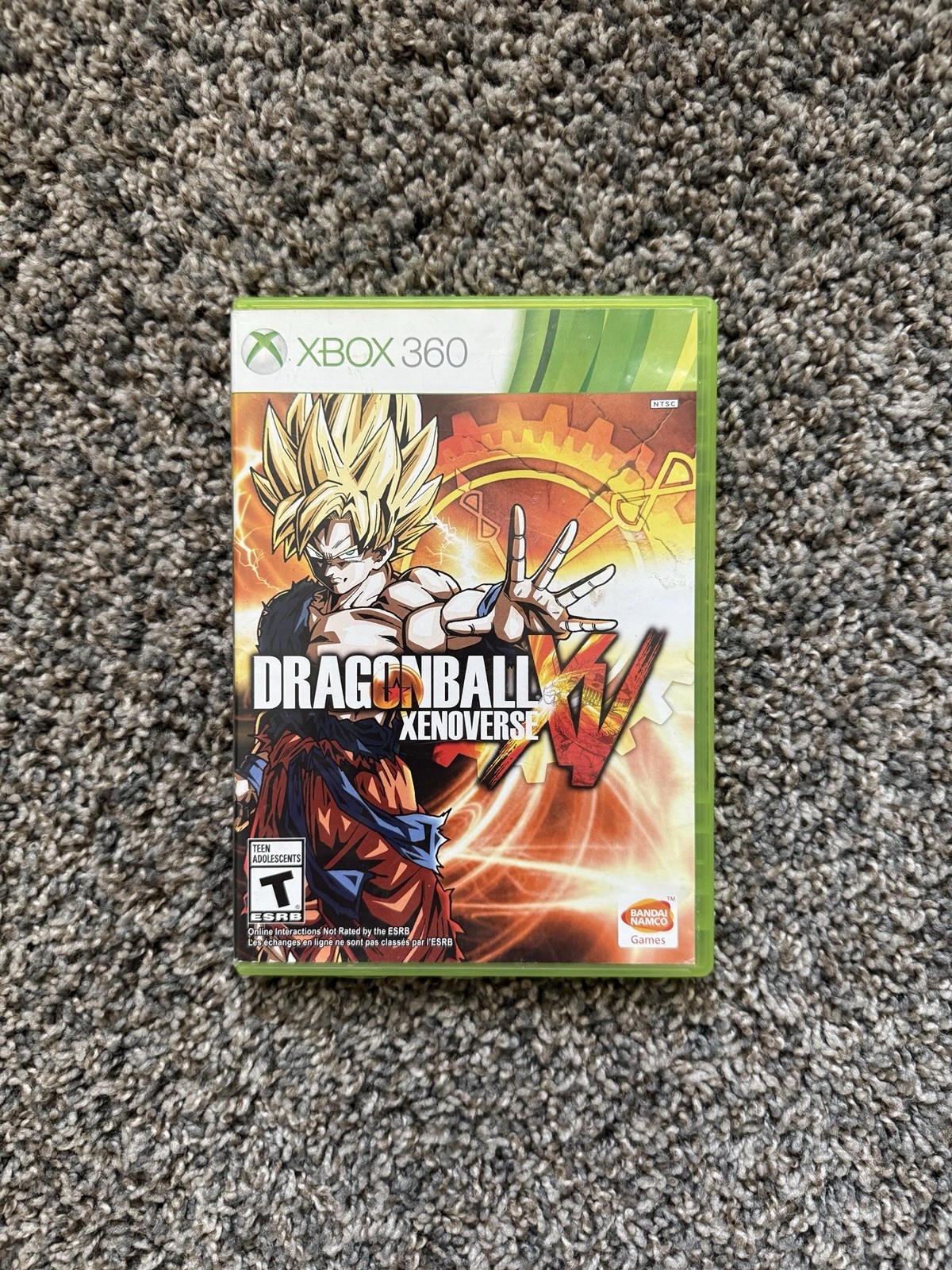 Dragon Ball Xenoverse XV Xbox 360 CIB Tested Goku DBZ Bandai Namco Fighting