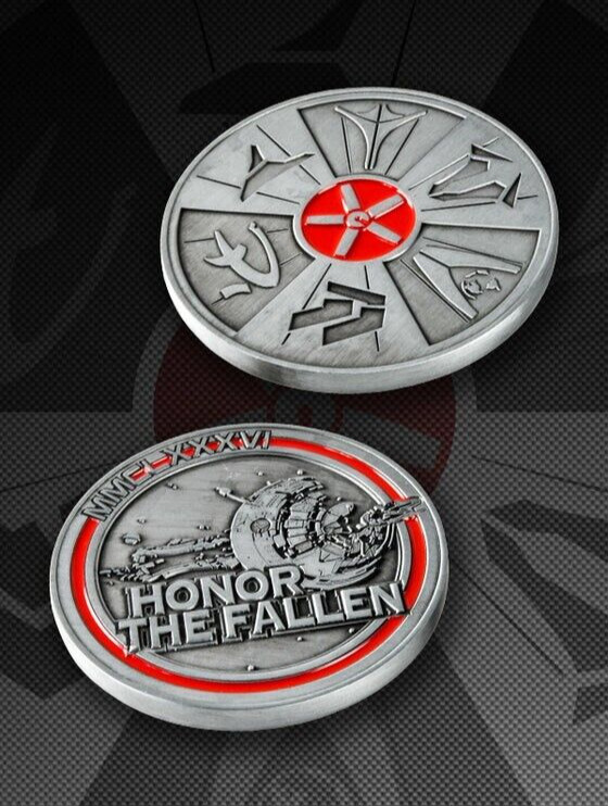 BioWare Mass Effect Great War Of 2186 Commemerative Challenge Coin