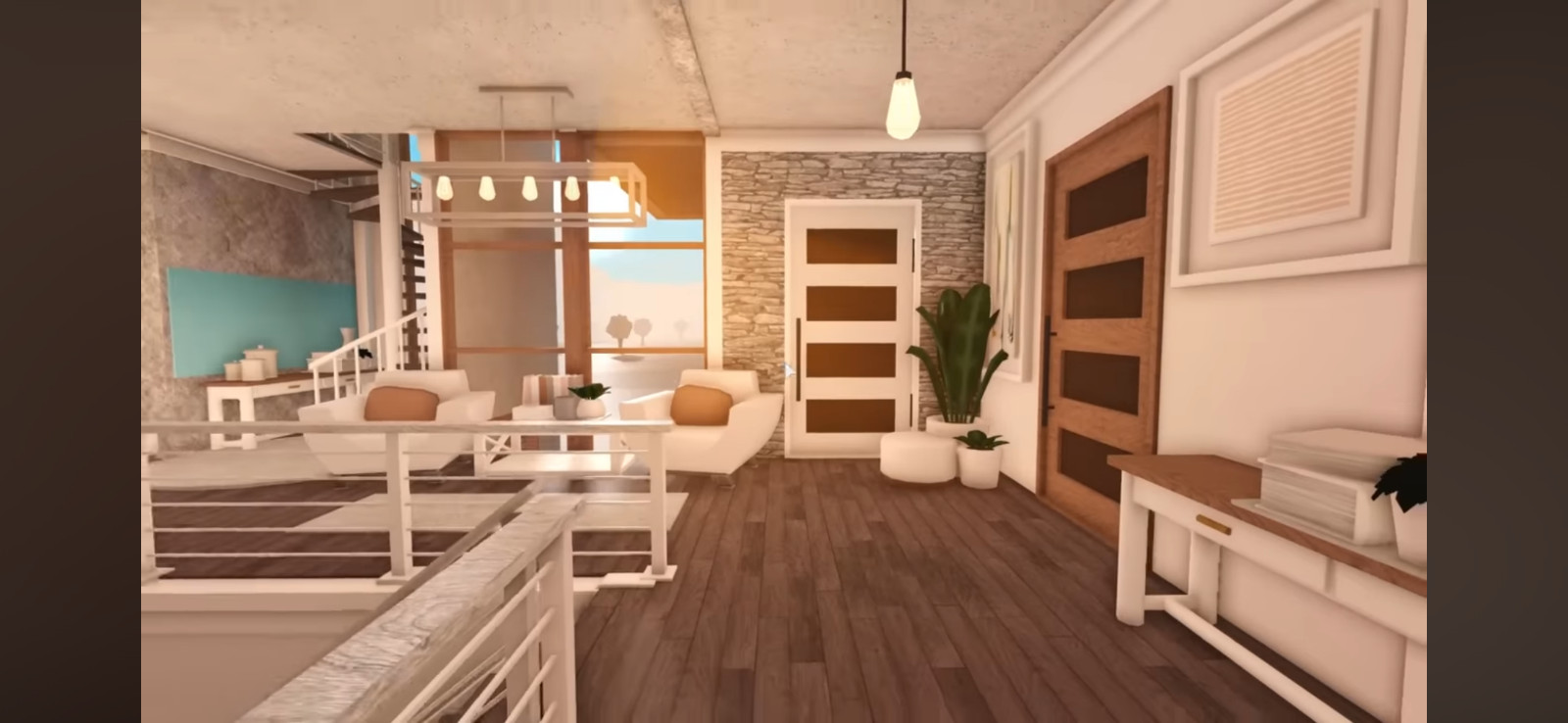 BLOXBURG ROBLOX LOFT MEGA MODERN MANSION.CHEAP SERVICE BUILDER