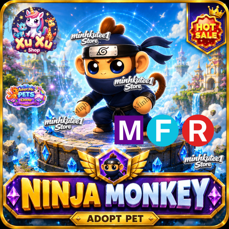 🐵 MFR Ninja Monkey (Meega Fly Ride) – Adopt M1e Hot Pet | Trusted Store