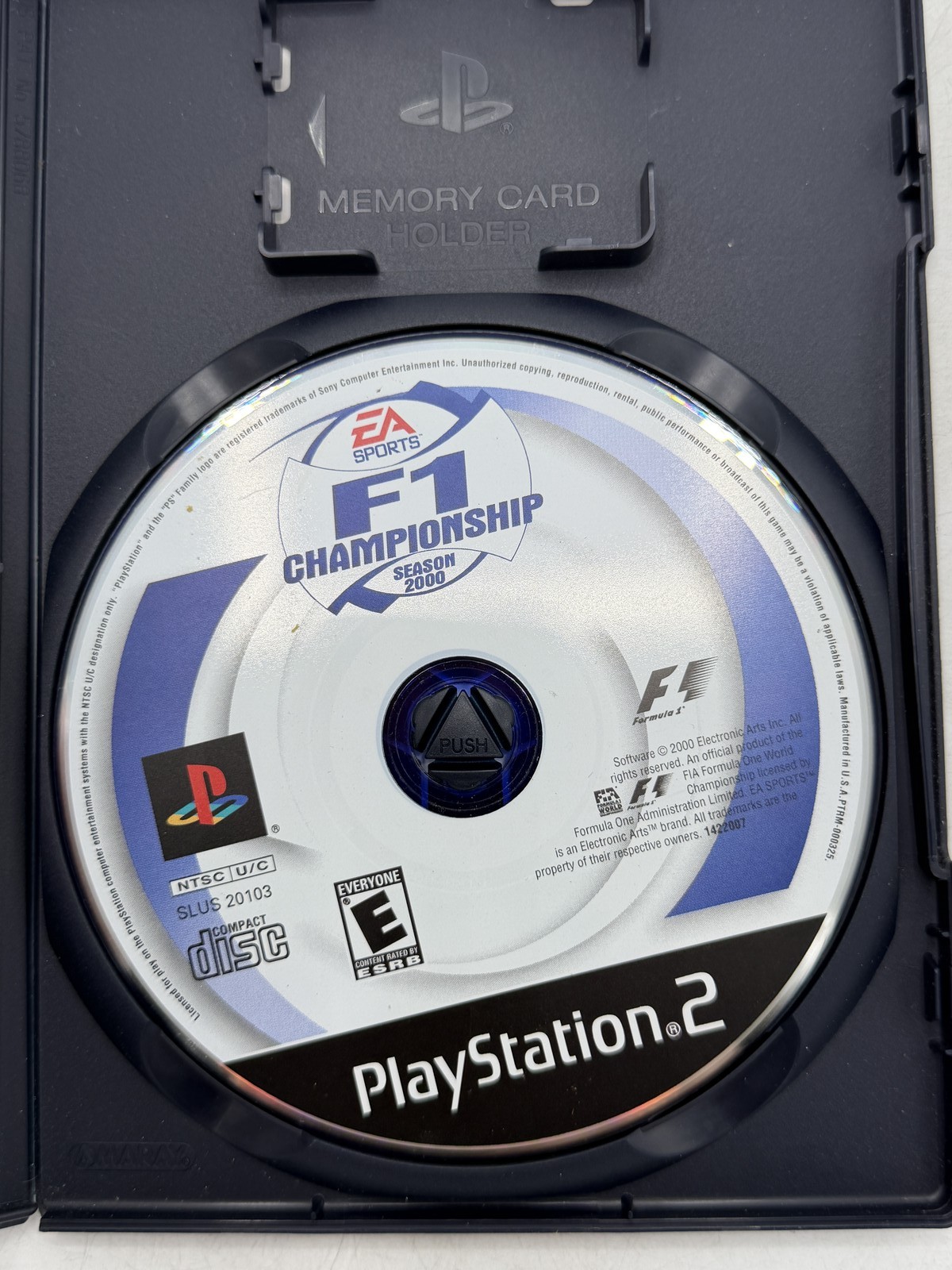 F1 Championship Season 2000 PlayStation 2 PS2 EA Sports Racing CIB Complete
