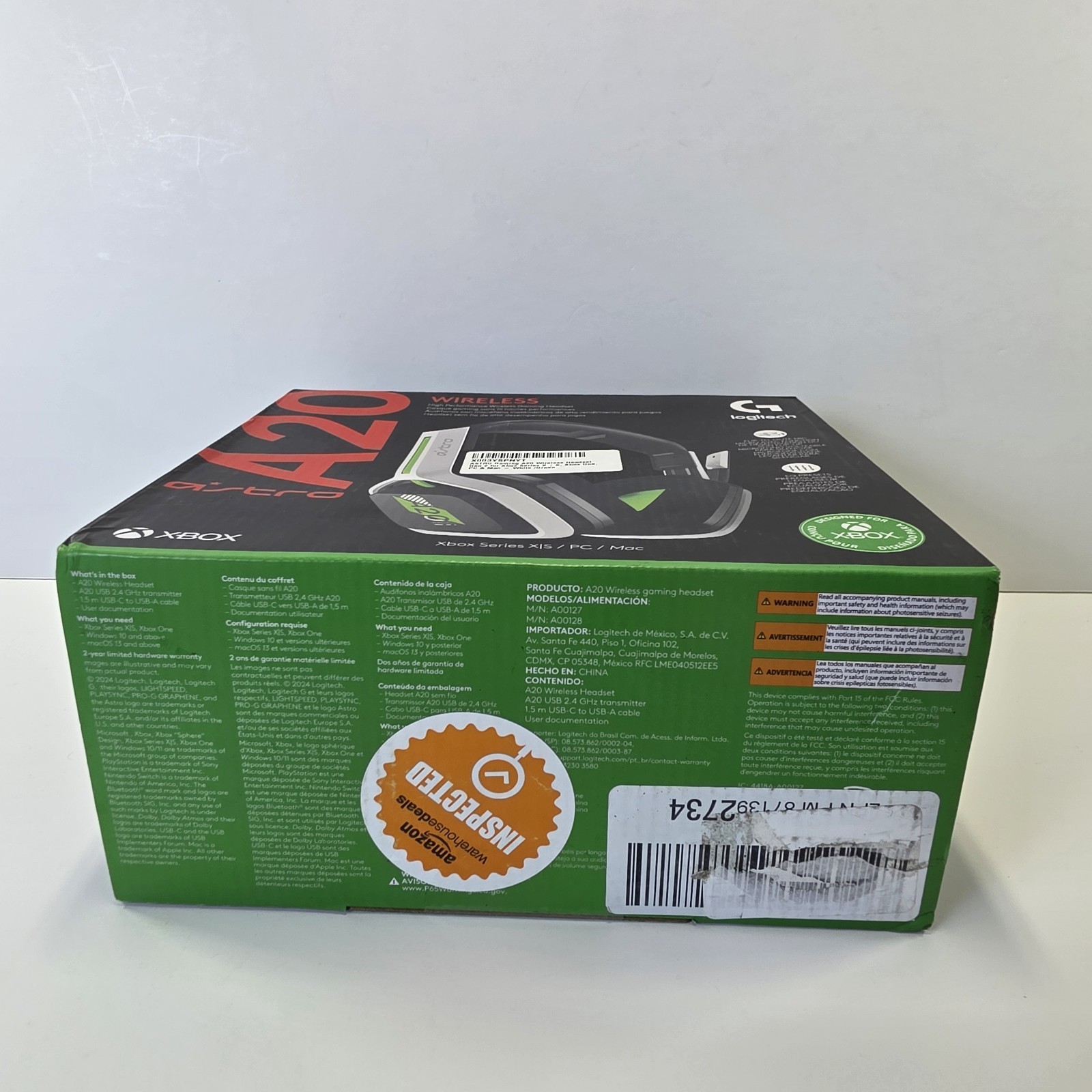 Astro Gaming A20 Gen 2 Wireless Headset Xbox Series X|S One PC Mac Green NEW