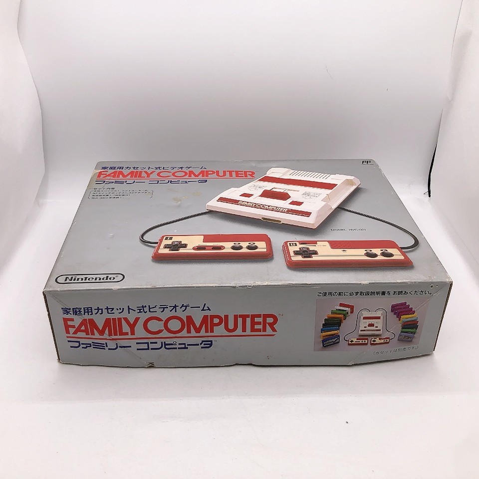 Nintendo Famicom Console NES HVC-001 Box 10 Games Bundle Japan Tested
