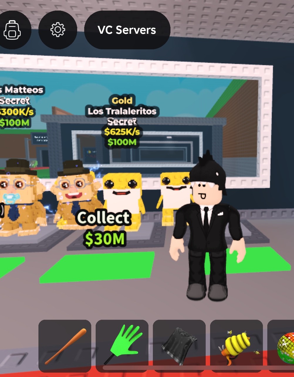 los tralaleritos 500k per second secret brainrot steal a brairot