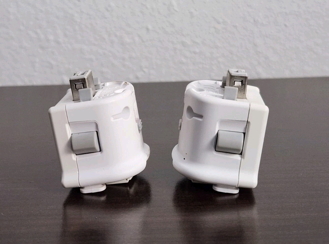 2 Official Genuine Nintendo Wii Motion Plus Adapter OEM Sports Resort Lot of 2
