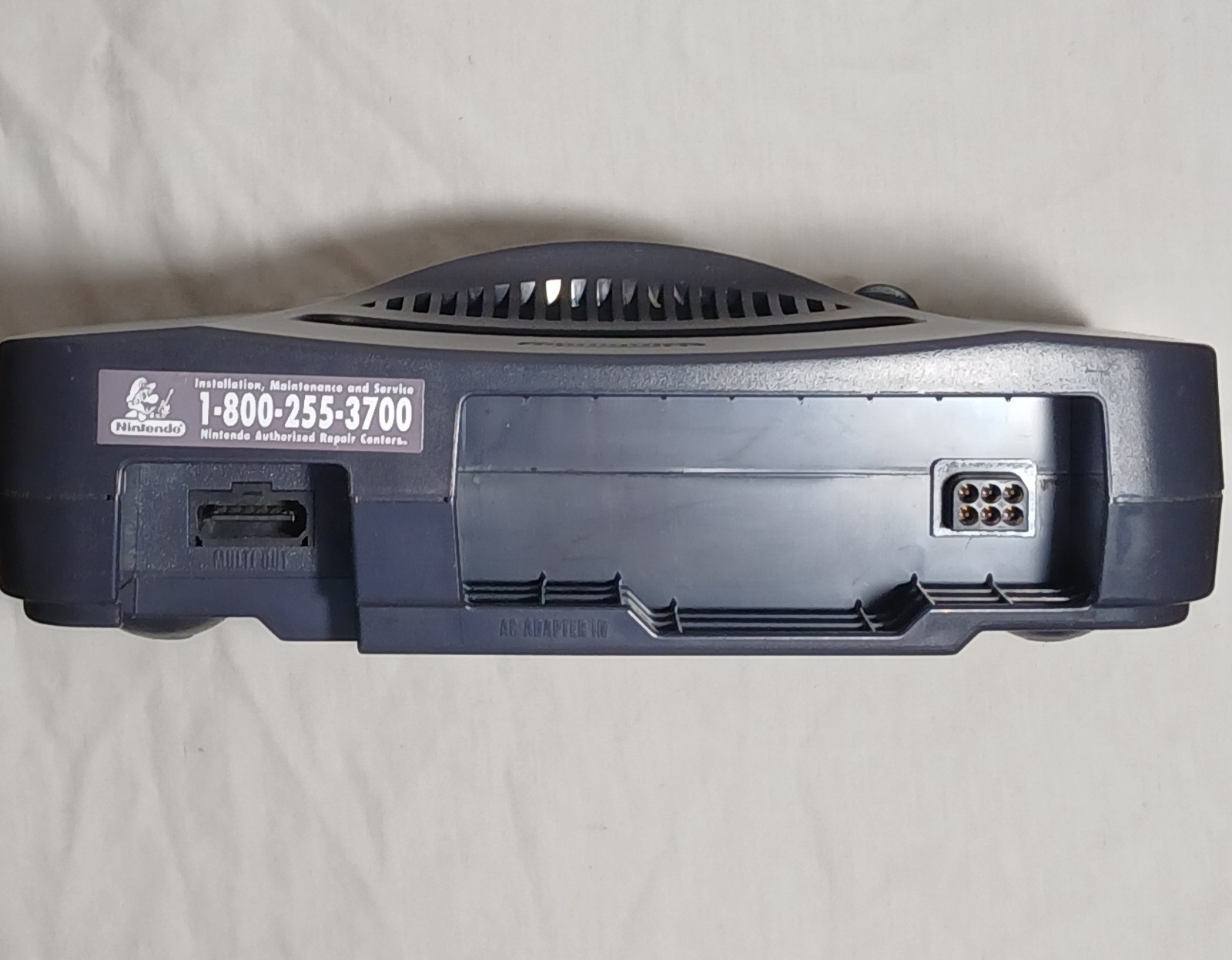 Nintendo 64 Console with Power Cord – No AV Cord or Controllers – Tested Working