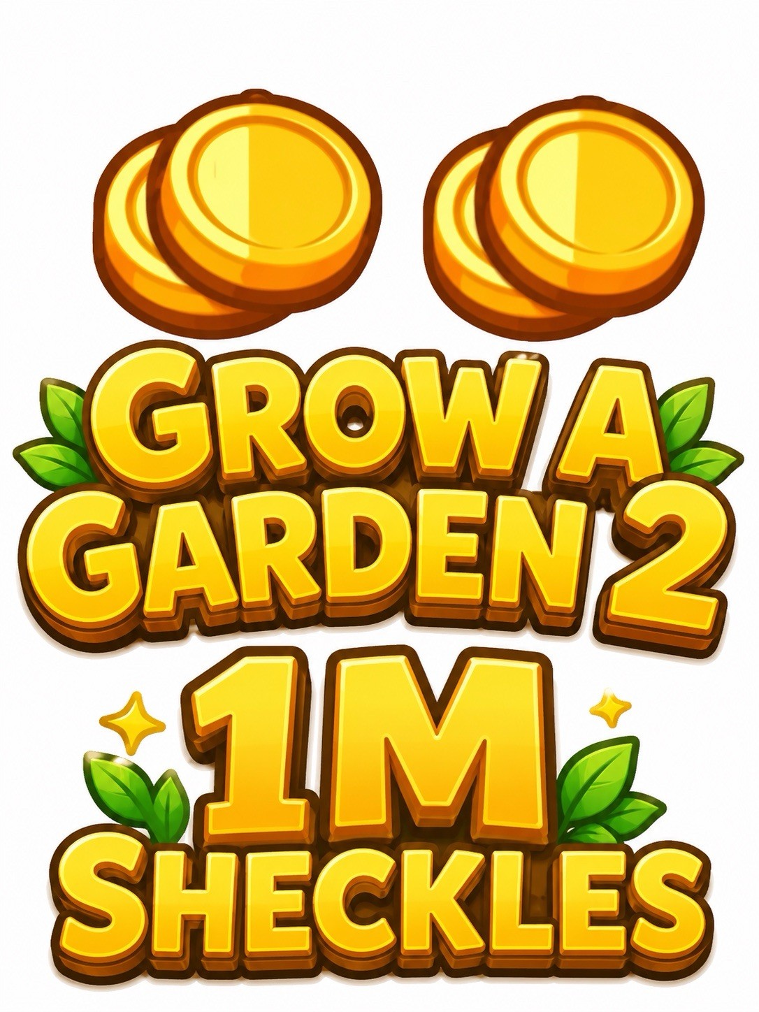 1 MILLION SHECKLES (1M)| CHEAPEST |🪴Grow a Garden 2 | SAME-DAY 📦