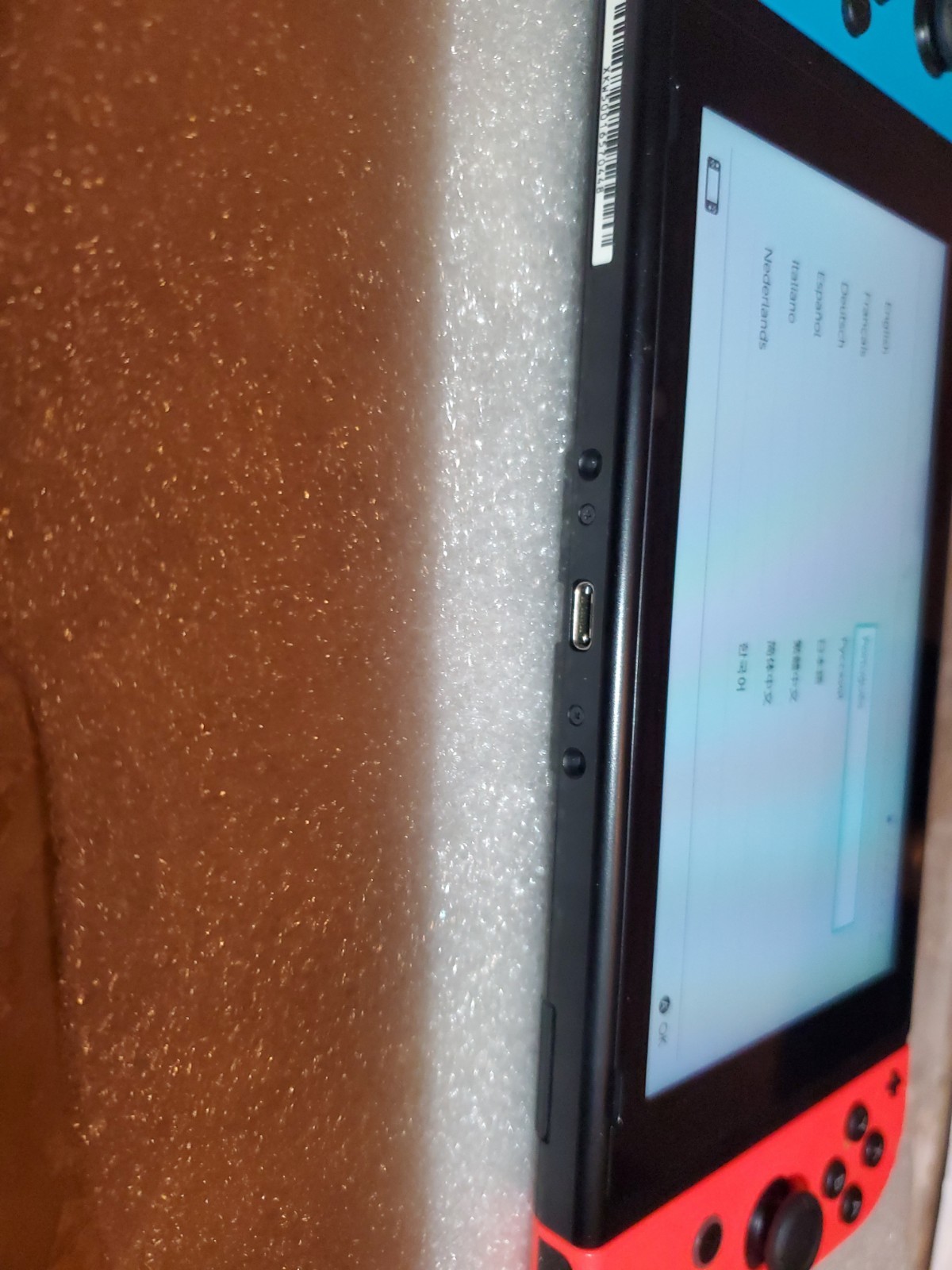 Nintendo Switch Console – Neon Blue/Red tested & Working