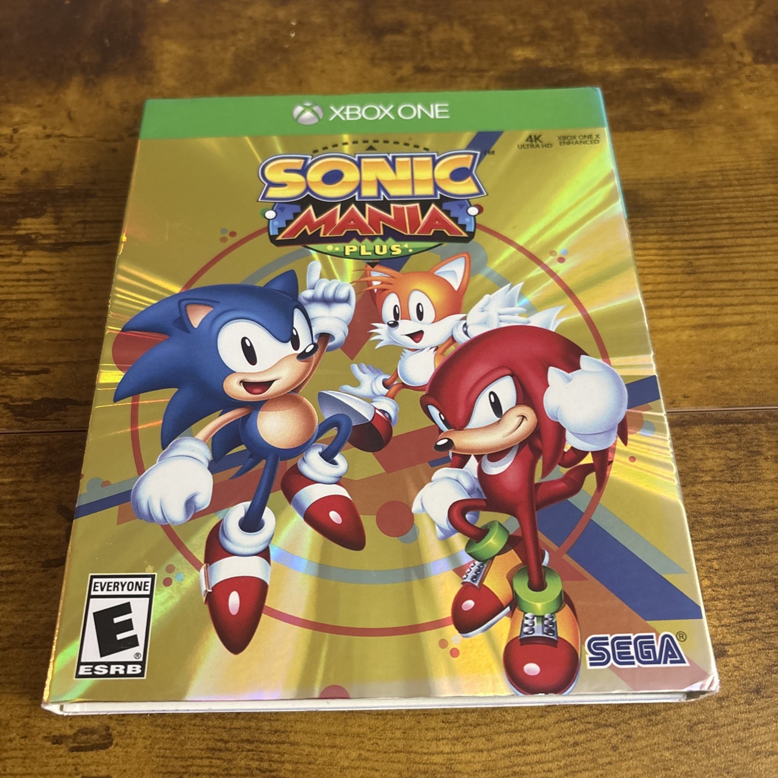 Sonic Mania Plus (Microsoft Xbox One, 2018) With Art Book