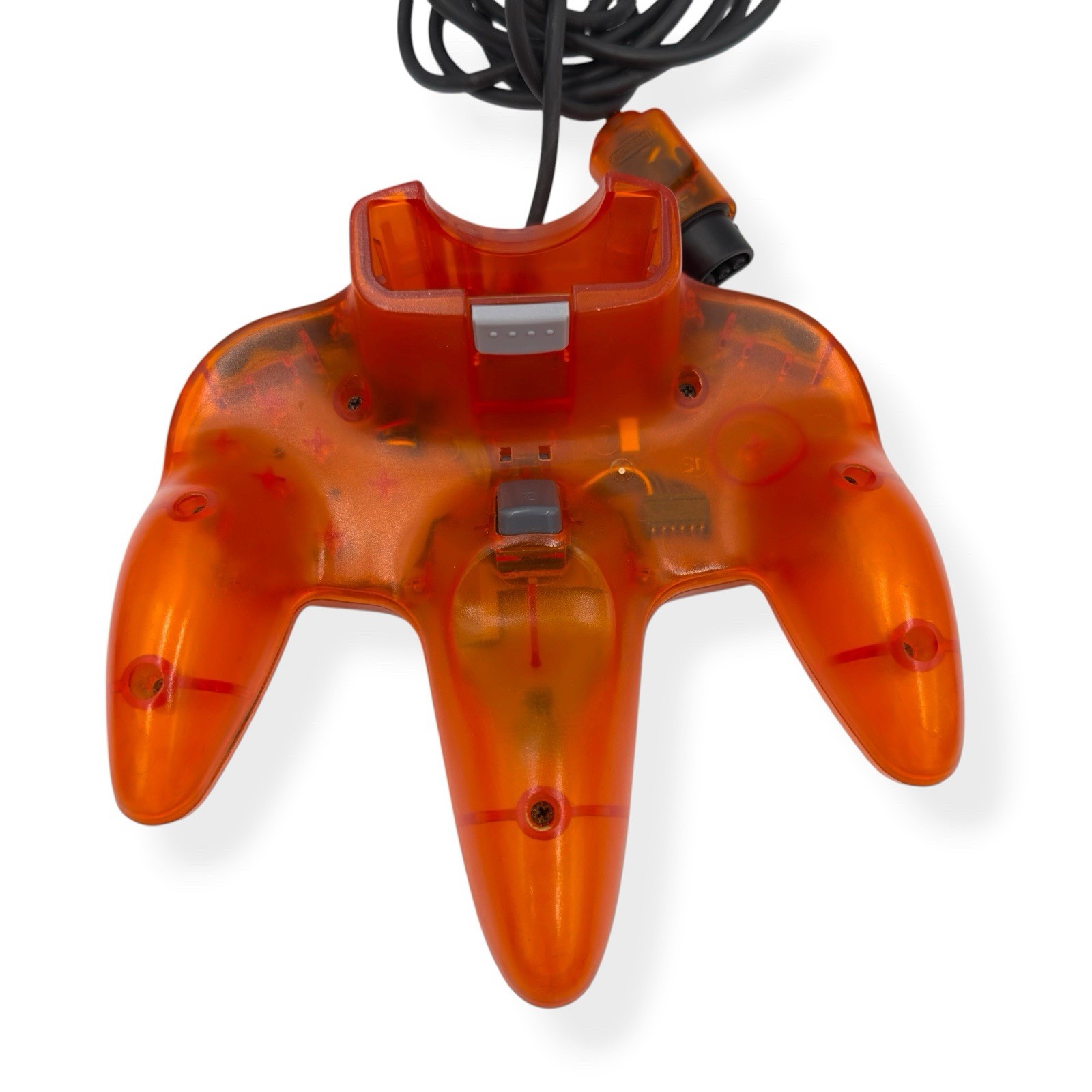 VTG Nintendo N64 Fire Orange Funtastic OEM Controller (Tested & Working) 1990s