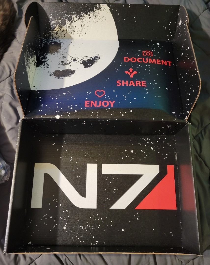 MASS EFFECT N7 LIMITED EDITION LOOT CRATE (Bioware) Rare 3XL Hoodie
