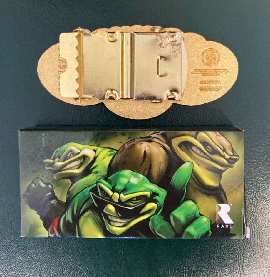 NIB Loot Crate Gaming Exclusive June 2017 Battletoads Belt Buckle Rare