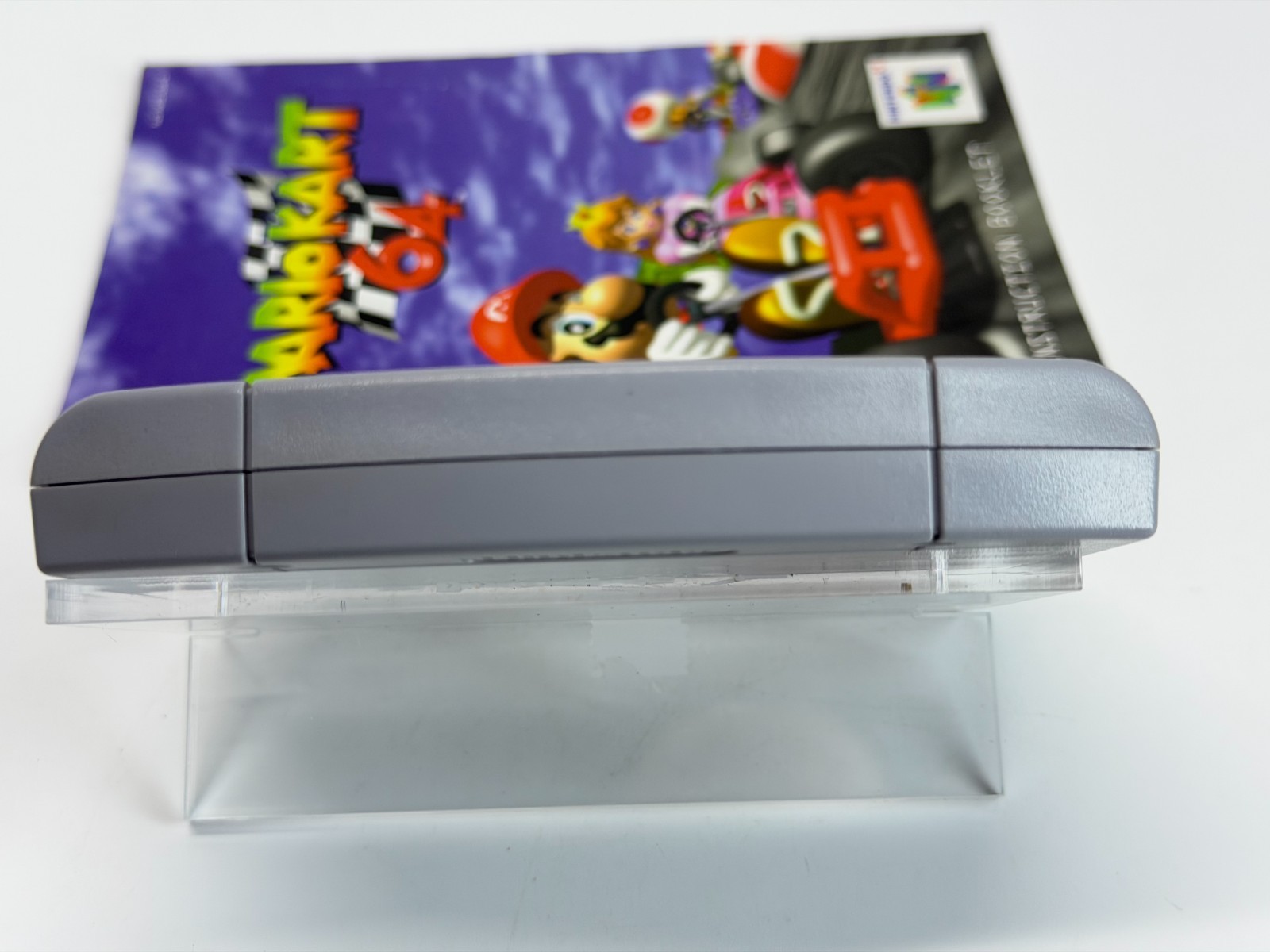 Mario Kart w/Booklet (Nintendo 64 N64) Authentic *TESTED* MILLION SELLER