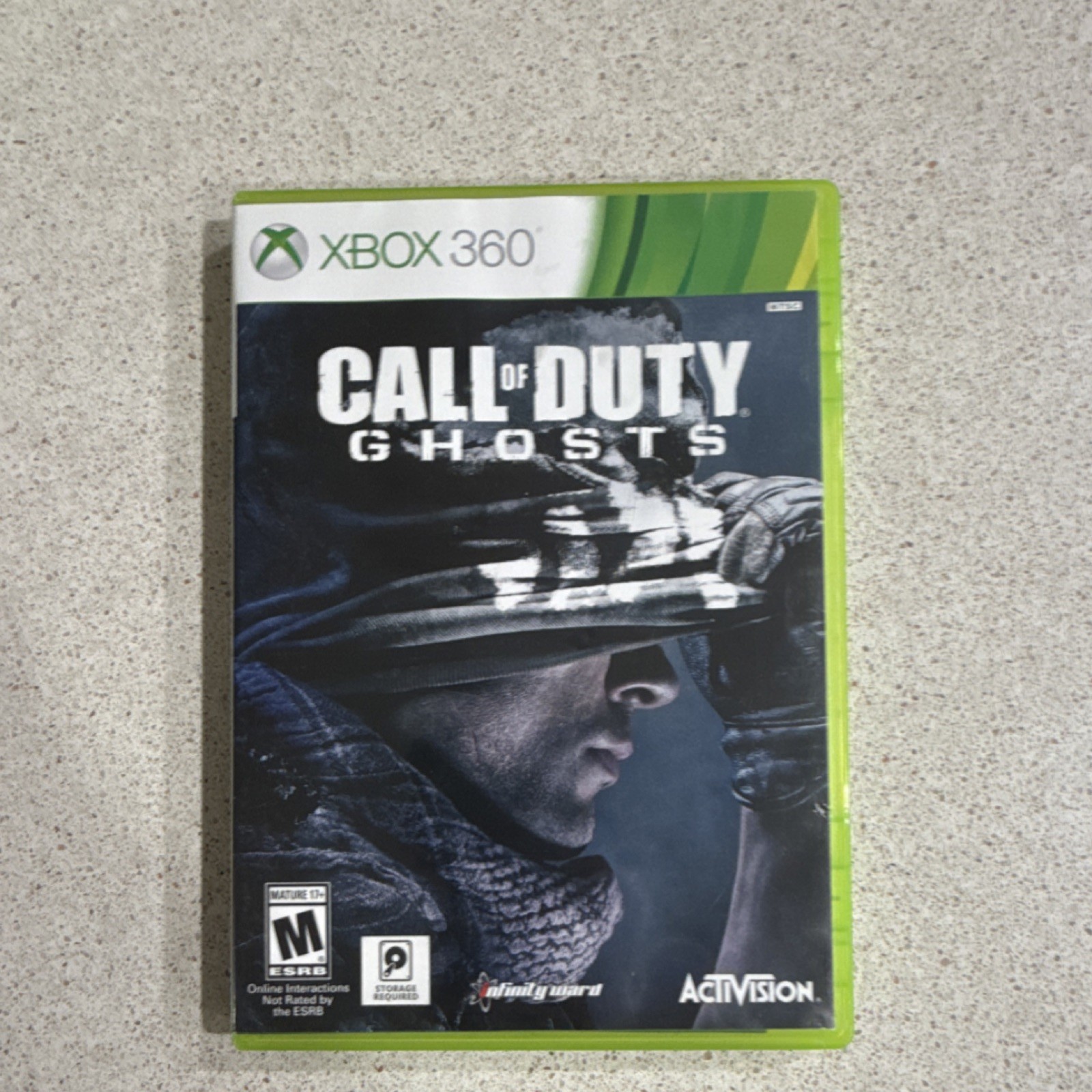 Activision Call of Duty: Ghosts Xbox 360 Multiplayer Bonus Map Manual Included