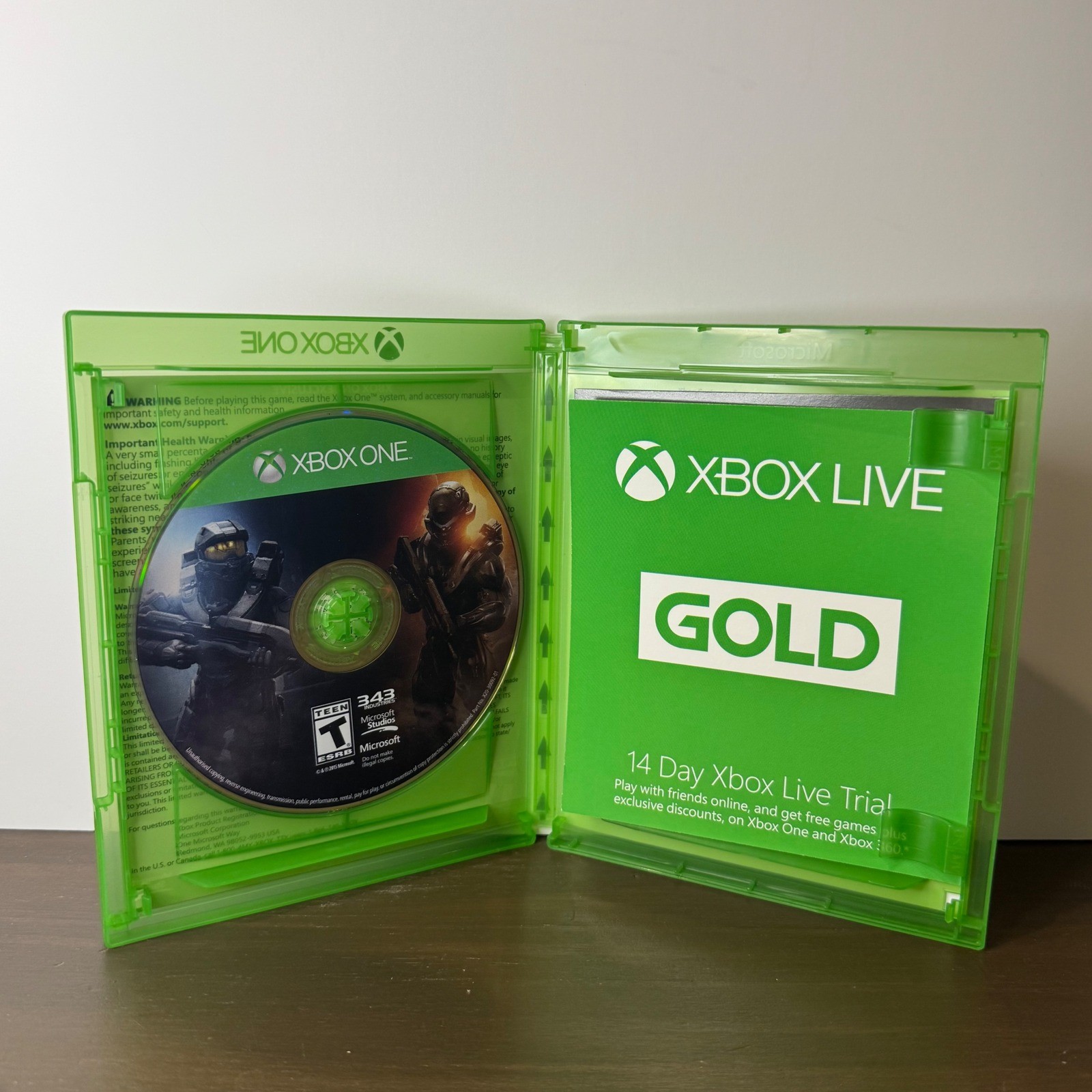 Xbox One Game Halo 5 Guardians Microsoft FPS Shooter Master Chief Locke