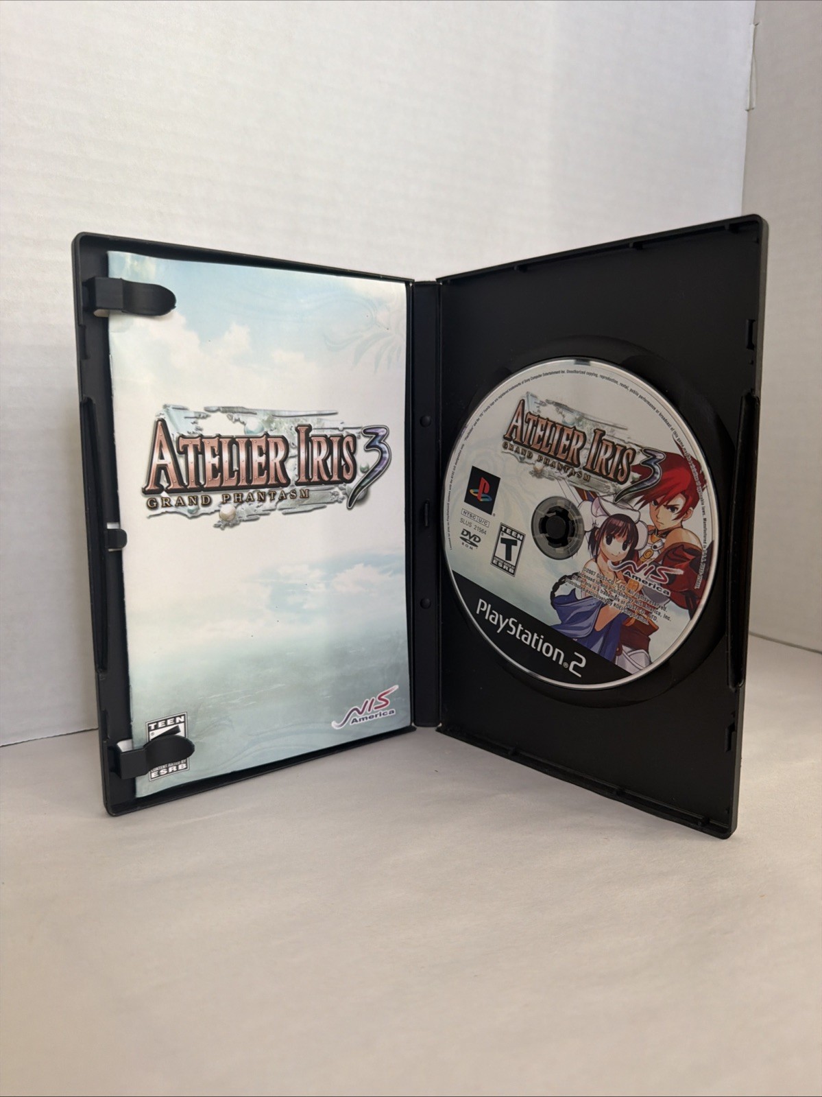 Atelier Iris 3: Grand Phantasm (Sony PlayStation 2, 2007) Complete With Manual