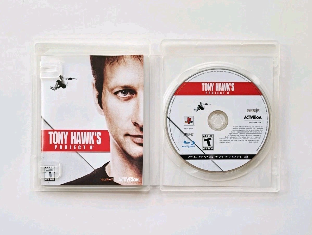 Tony Hawk’s Bundle Project 8, Proving Ground (Sony PlayStation 3, 2006-2010)