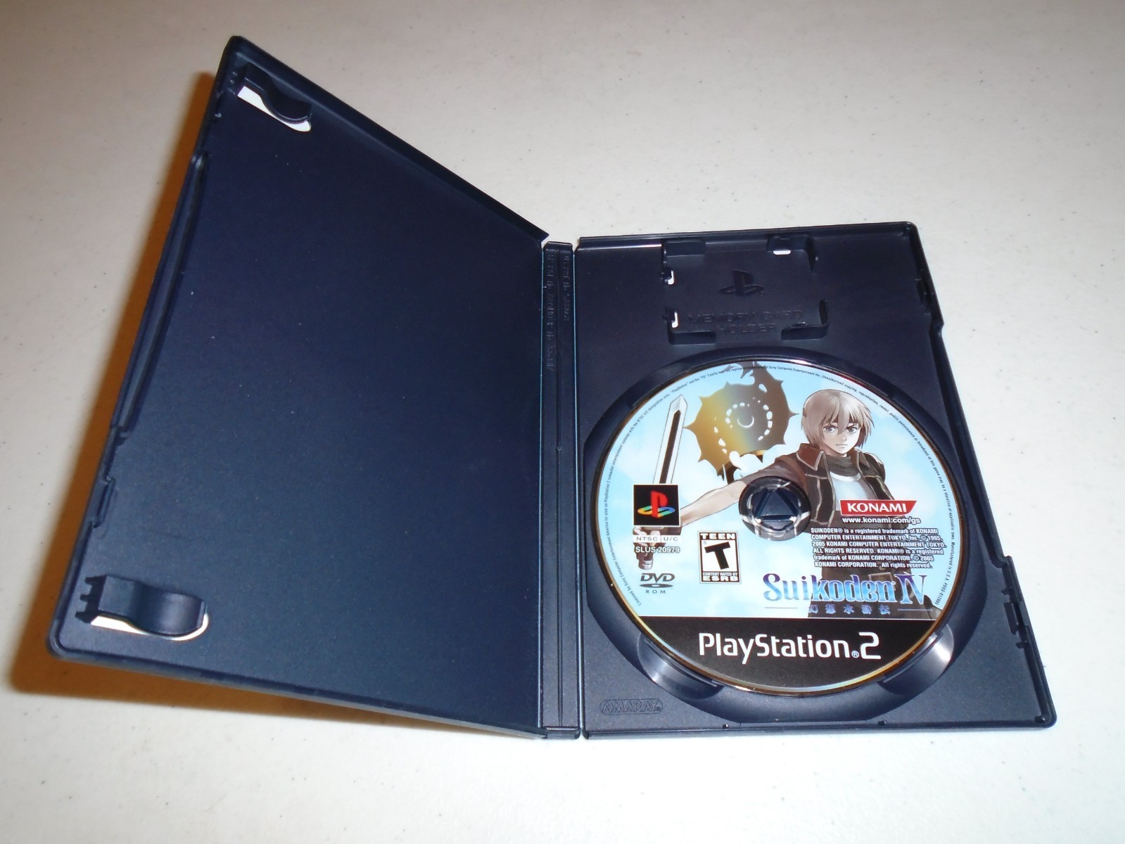 Suikoden I, II, III, IV with memory card! 1 2 3 4 TESTED ☆☆ PS1 PS2 PlayStation