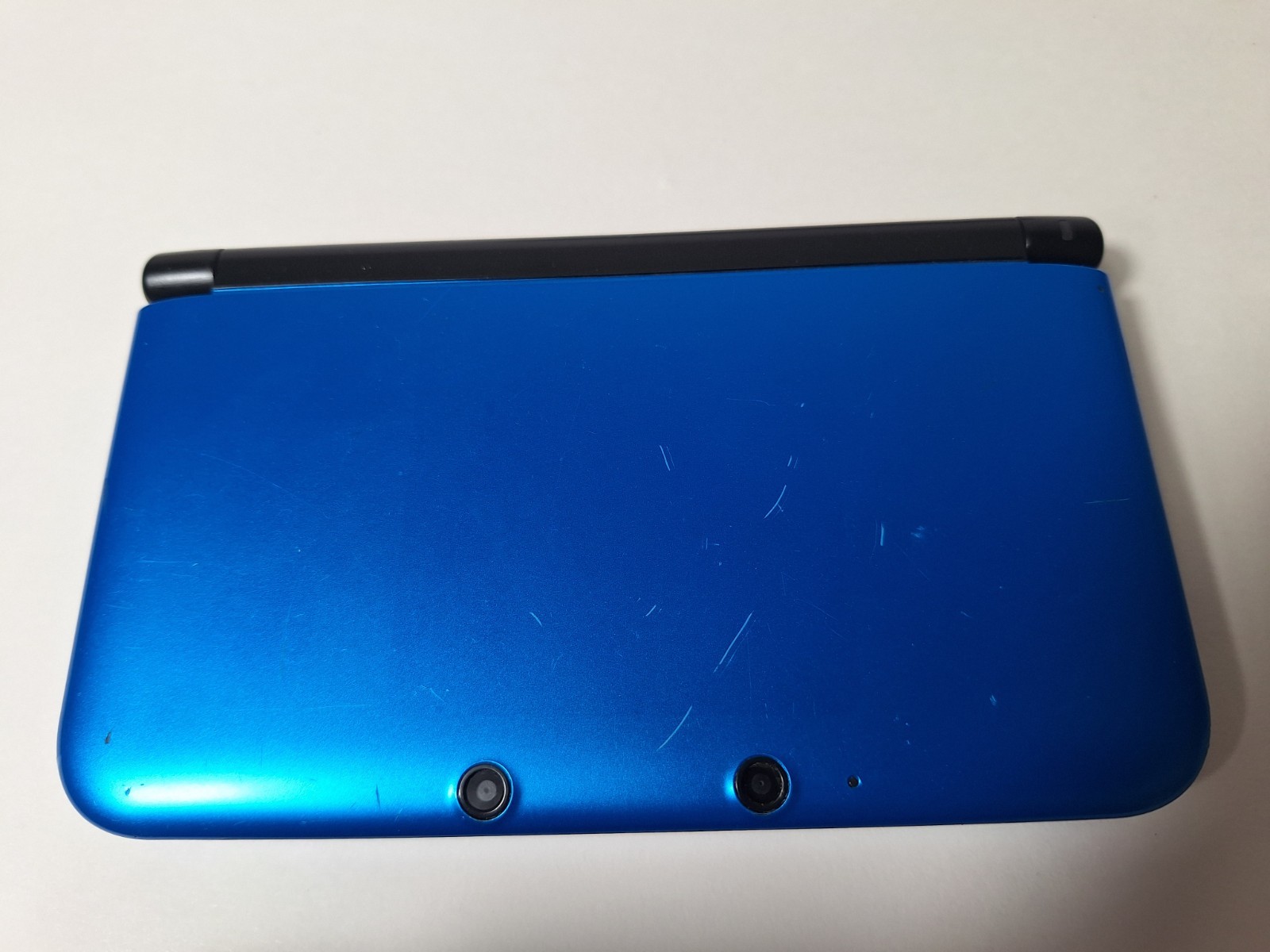 Nintendo 3DS XL Blue Black Handheld Console Charger Stylus Tested New Battery