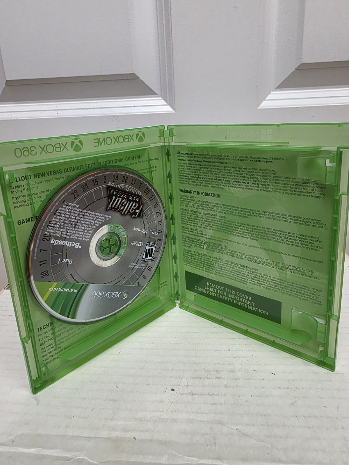 Fallout New Vegas Ultimate Edition Xbox One Xbox 360 – 2 Disc – Tested Complete