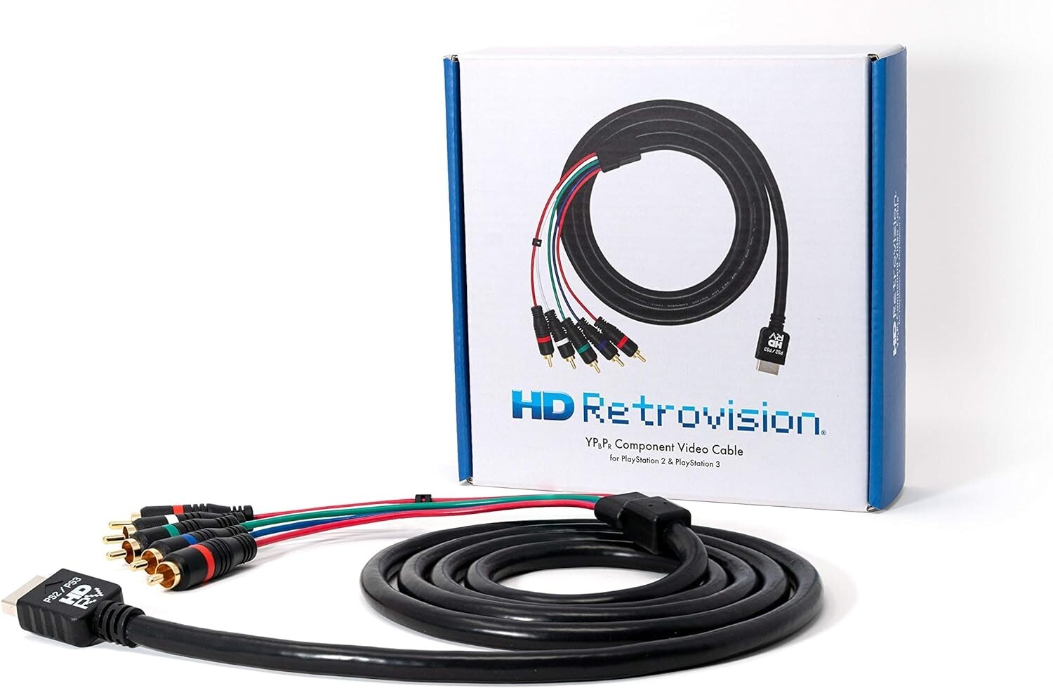 Plystation 2/3 PS2/PS3 Premium Ypbpr Component Video Gaming RCA Shielded Cable