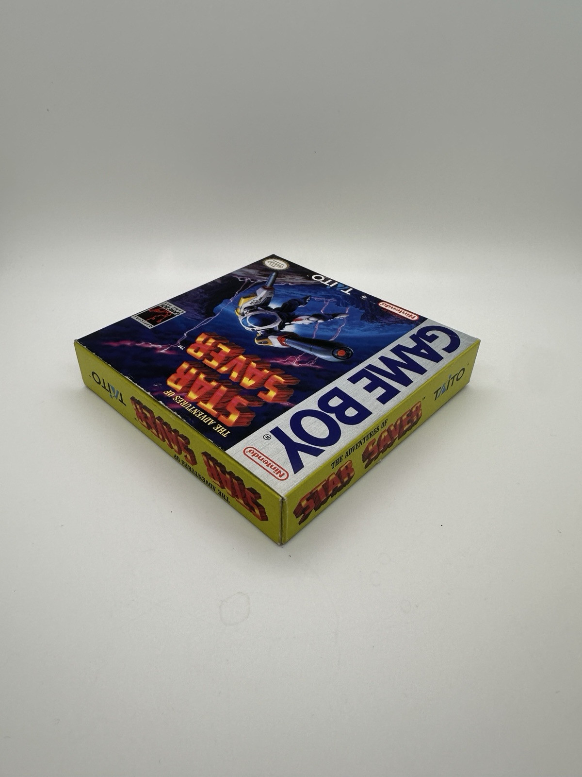 Adventures of Star Saver (Nintendo Game Boy, 1992) Cart, Manual, Box