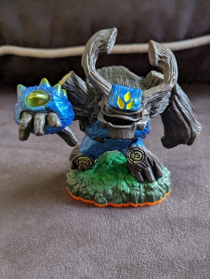 Skylanders Giants Gnarly Tree Rex Blue Switch Xbox One PS4 Wii U PS3 360