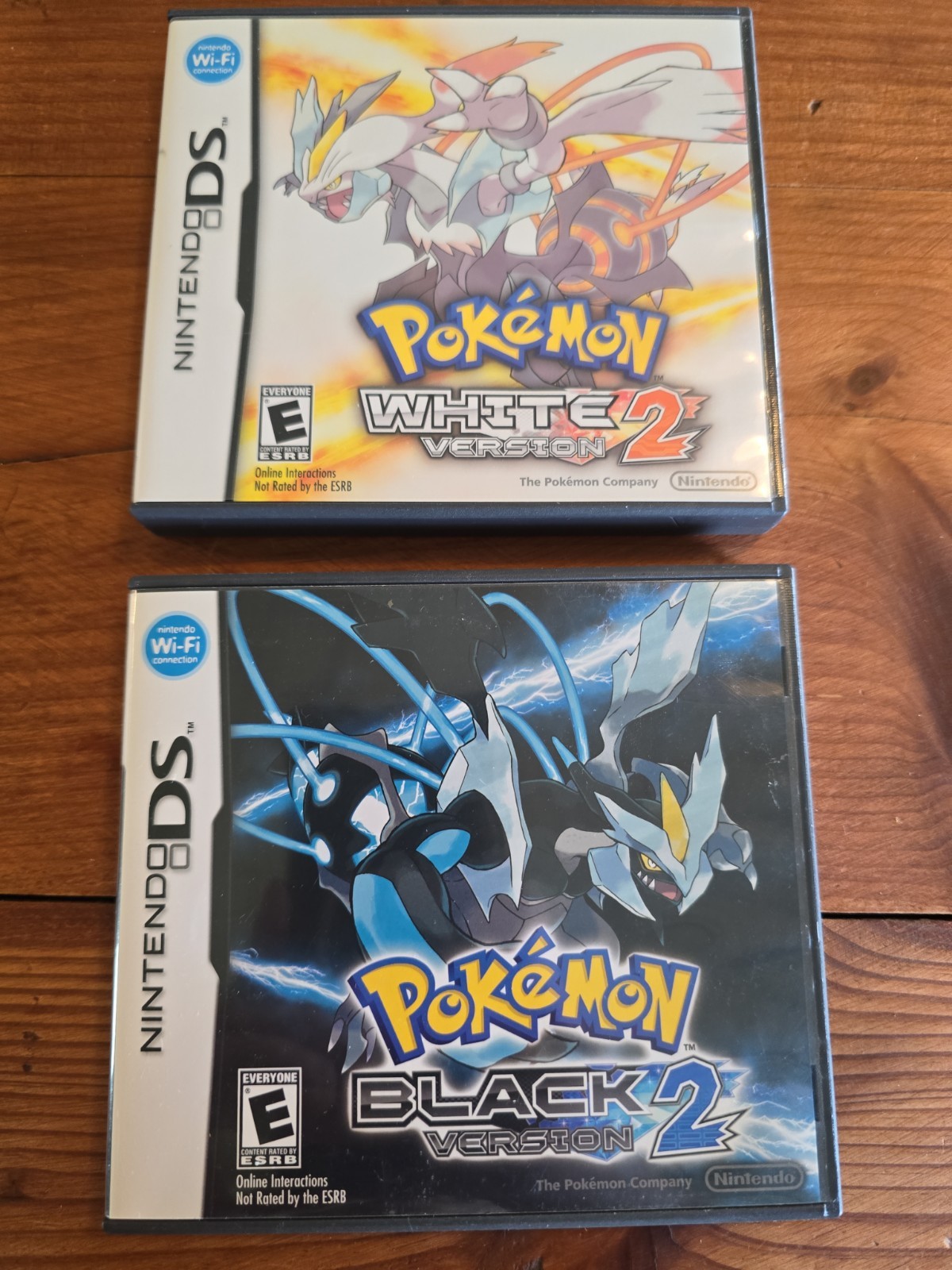 Pokemon Black 2 & White Version 2 CIB 100% Complete Nintendo Authentic Genuine