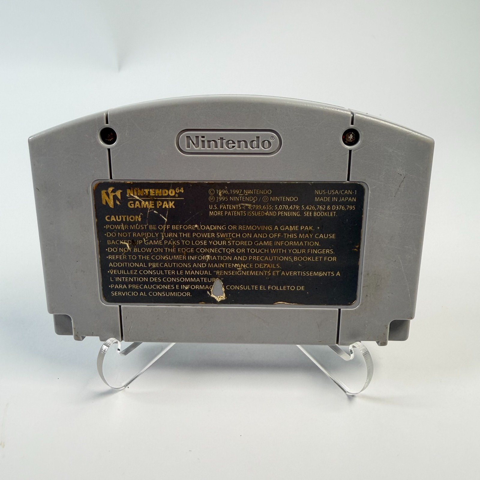 Mario Party Nintendo 64 N64 Authentic Game Cartridge Tested Original