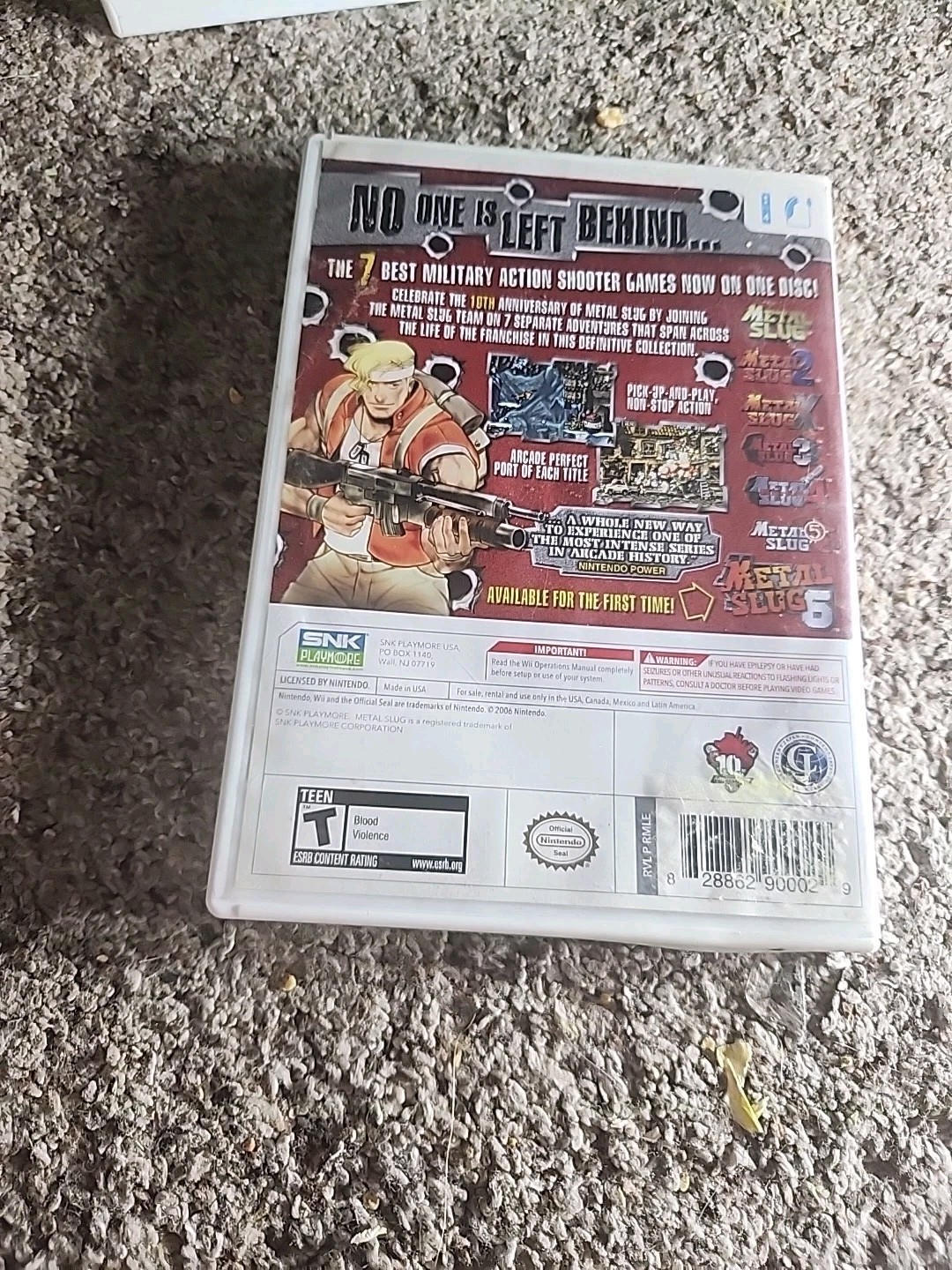Metal Slug Anthology (Nintendo Wii, 2006)
