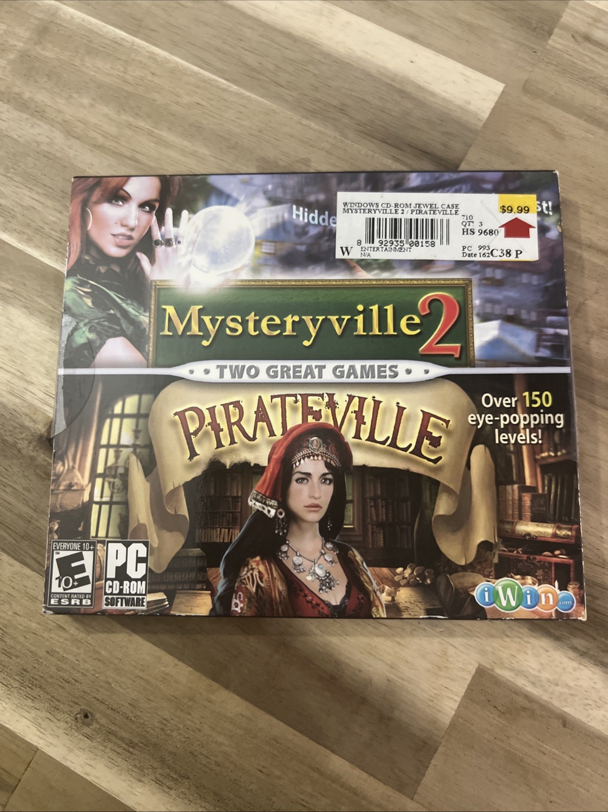 iWin Mysteryville 2 Pirateville PC CD-ROM OS N/A Multicolor Hidden Object Games
