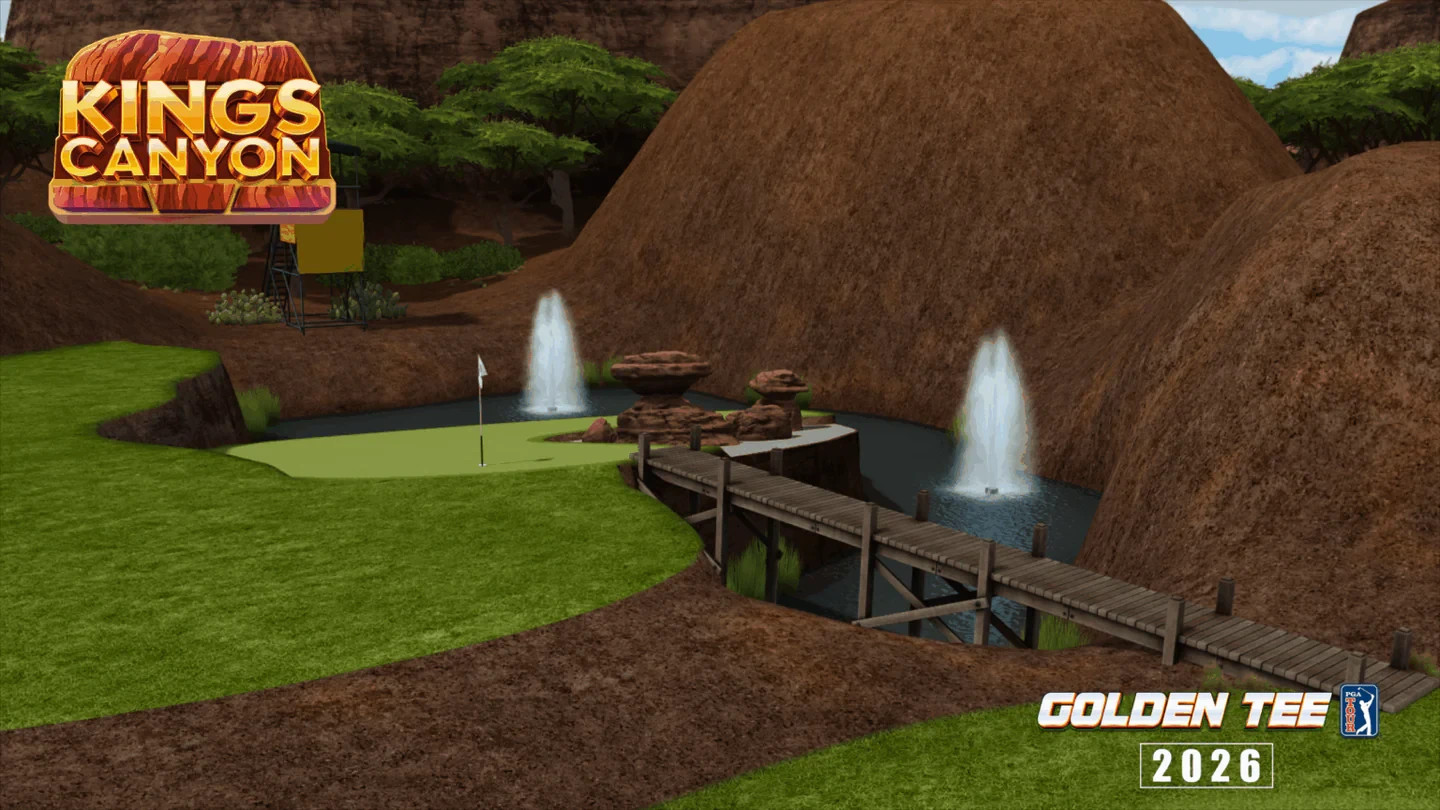 Incredible Technologies Golden Tee PGA Tour GO 2026