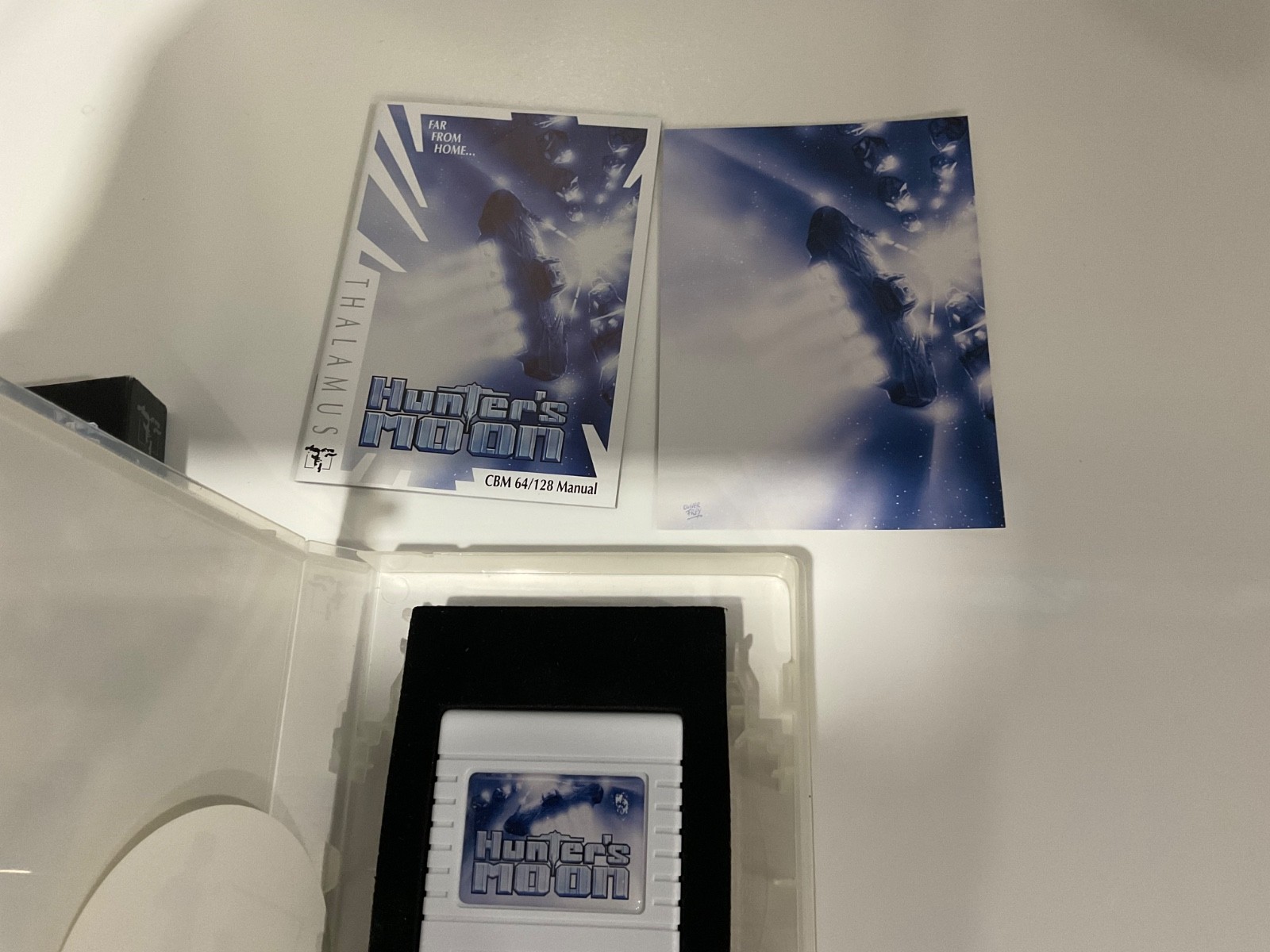 Commodore 64 Hunters Moon Remastered Cartridge game by Thalamus – Tested Working