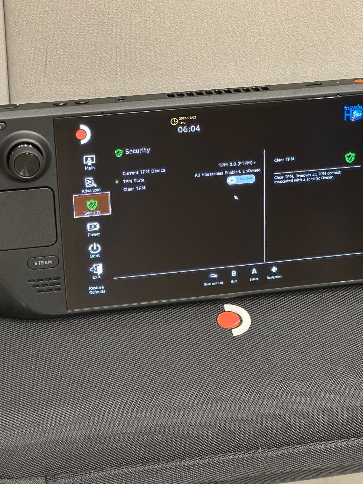 Valve Steam Deck OLED 512GB Black with Carrying Case & Charger