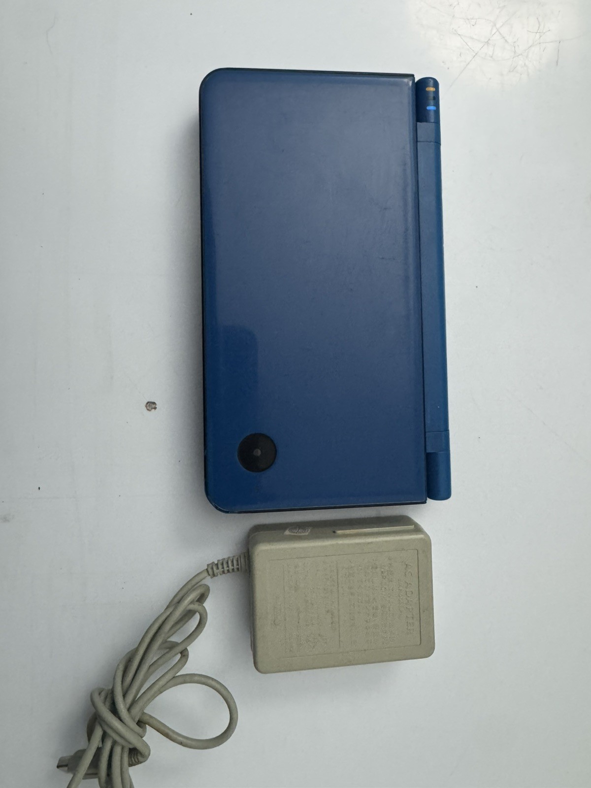 Nintendo DSi XL Midnight Blue Handheld Console System UTL-001 Tested No Stylus