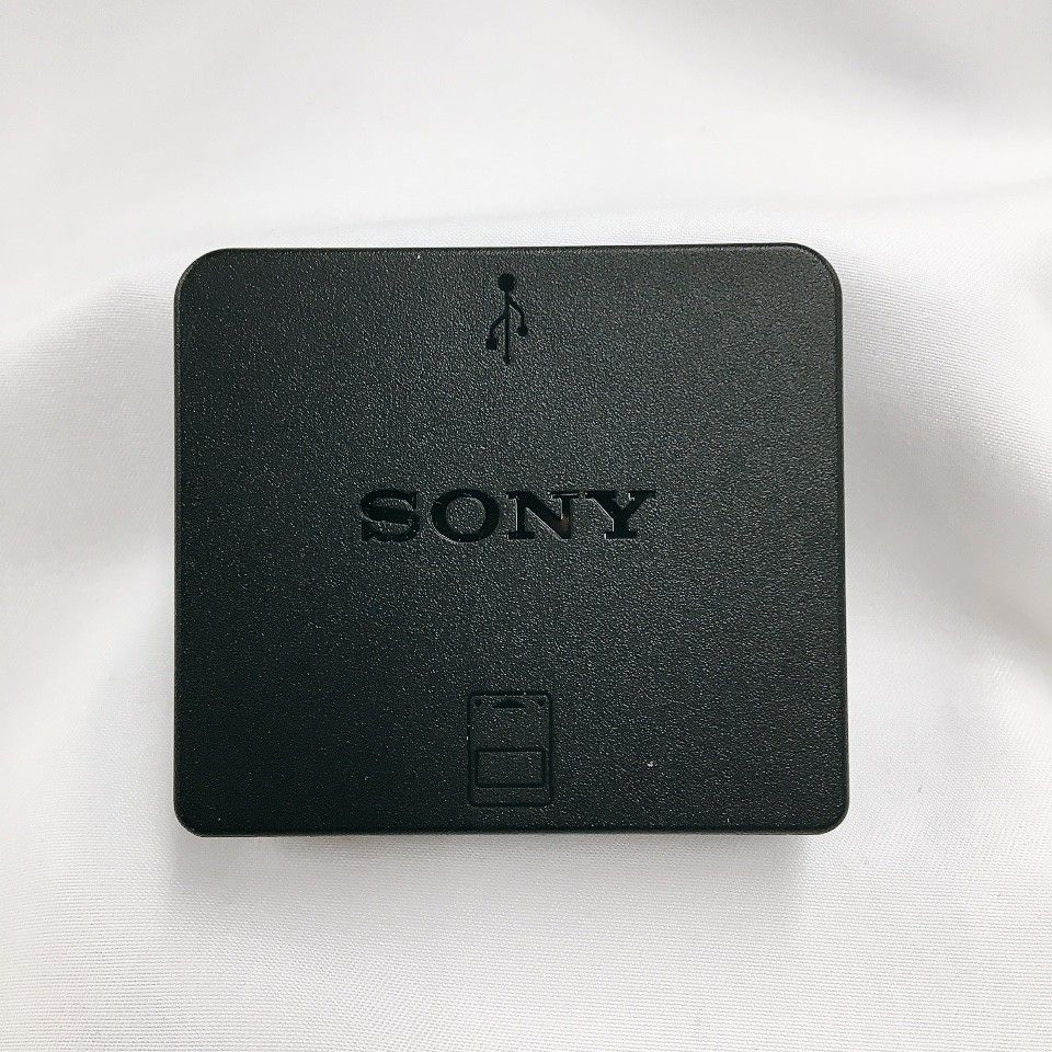 Sony PS3 Memory Card Adapter CECHZM1 PS2 Data Transfer With USB cable Used