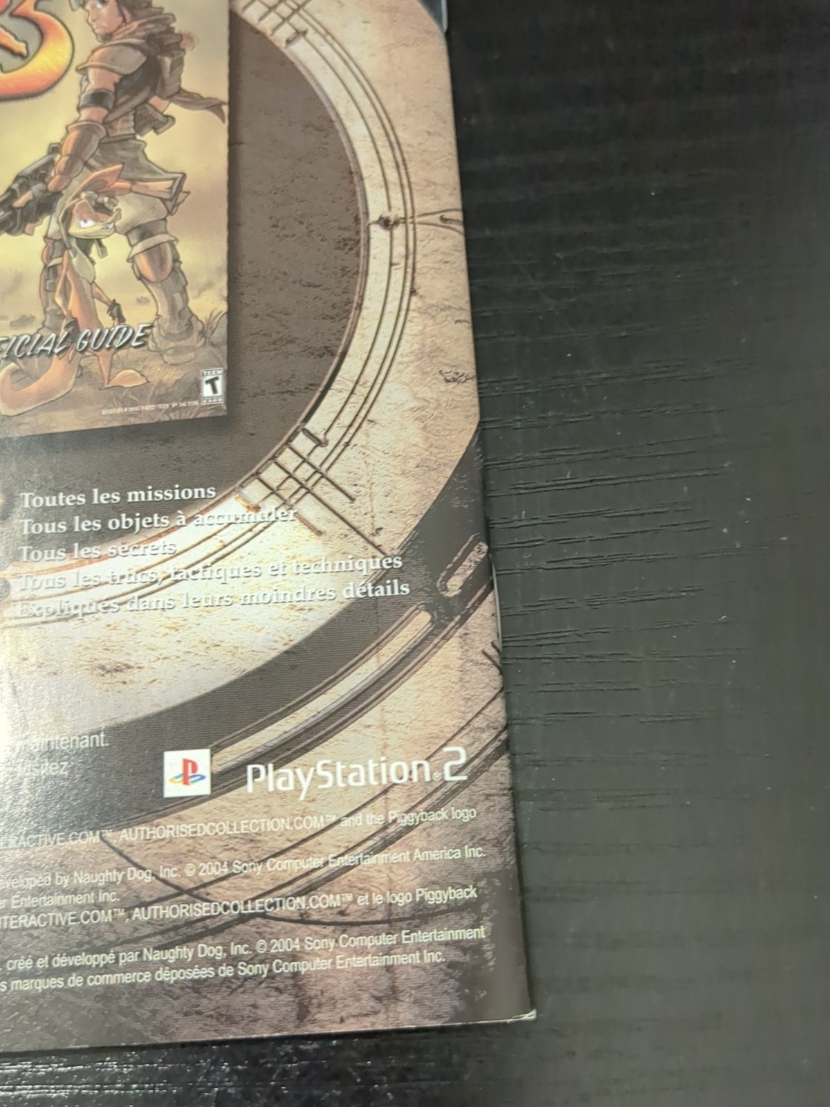 JAK 3 The Book Original Booklet Manual ONLY Guide Instruction Authentic OEM LN