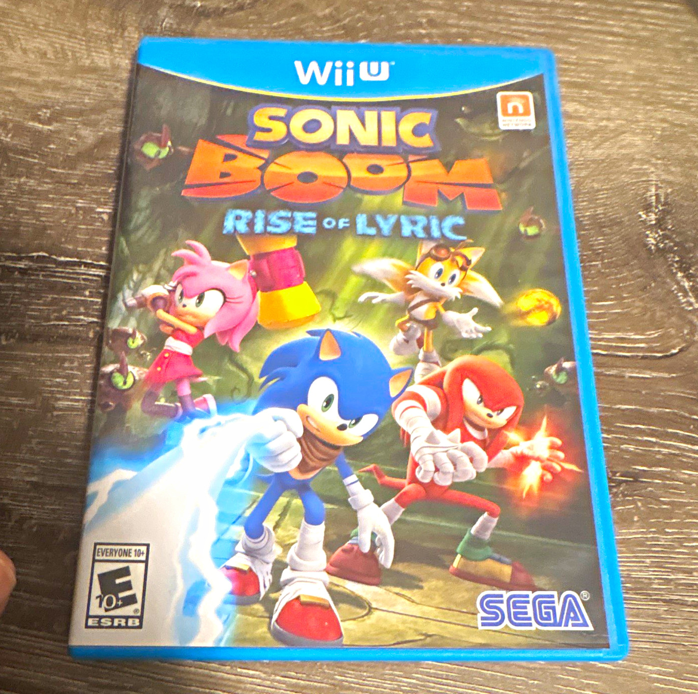 SEGA Sonic Boom: Rise of Lyric for Nintendo Wii U, E10+ (Everyone 10+)