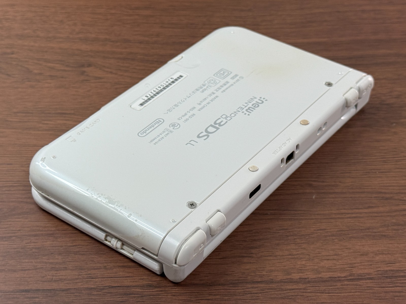 Nintendo New 3DS LL XL Pearl White Console Tested Japan ver R6258