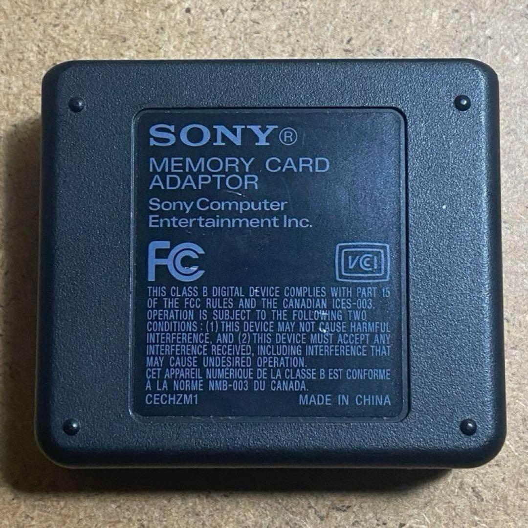 Sony Playstation 3 PS3 CECHZM1 Data Transfer Memory Card Adapter Used