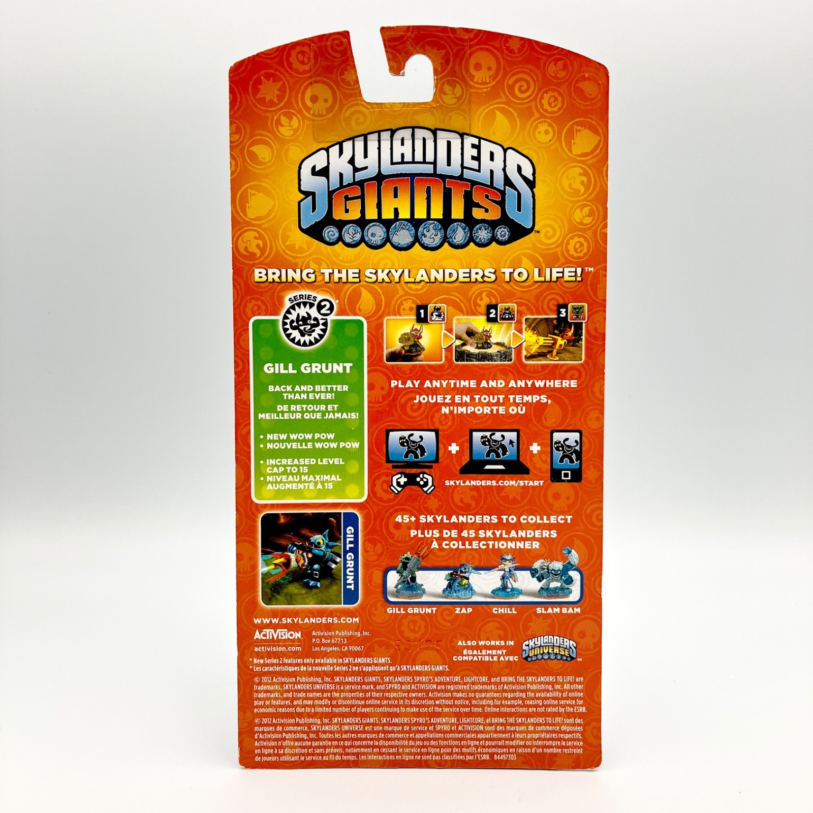 Skylanders Giants Gill Grunt Series 2 Figure NIB Activision NEW SEALED