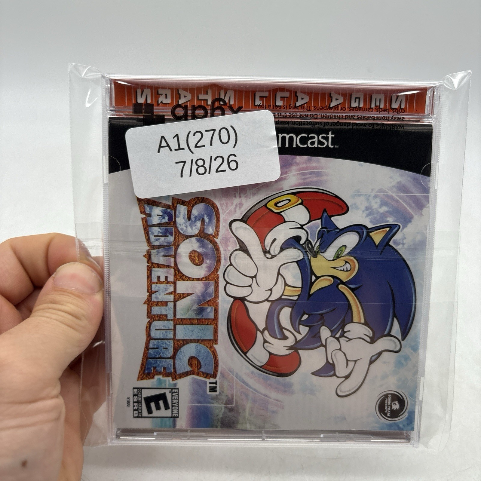 Sonic Adventure Sega Dreamcast All Stars Complete w/ Manual CIB Tested