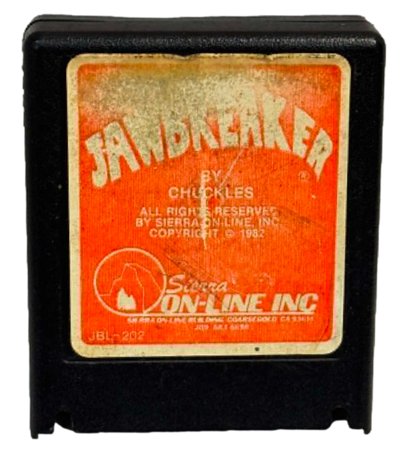 Jawbreaker Atari 400 800 Cartridge Sierra On-Line