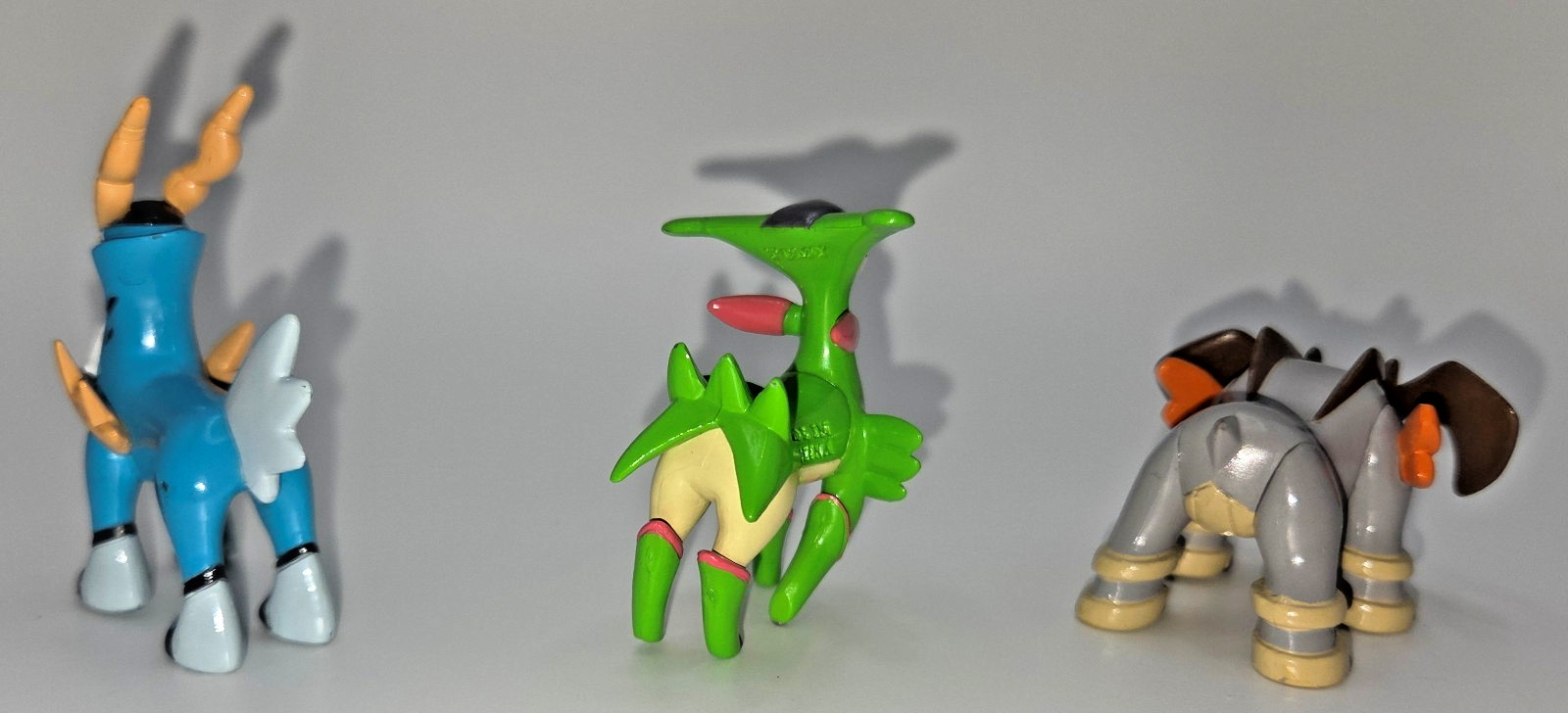 Pokemon Swords of Justice Mini Figures Takara Tomy Cobalion Terrakion Virizion