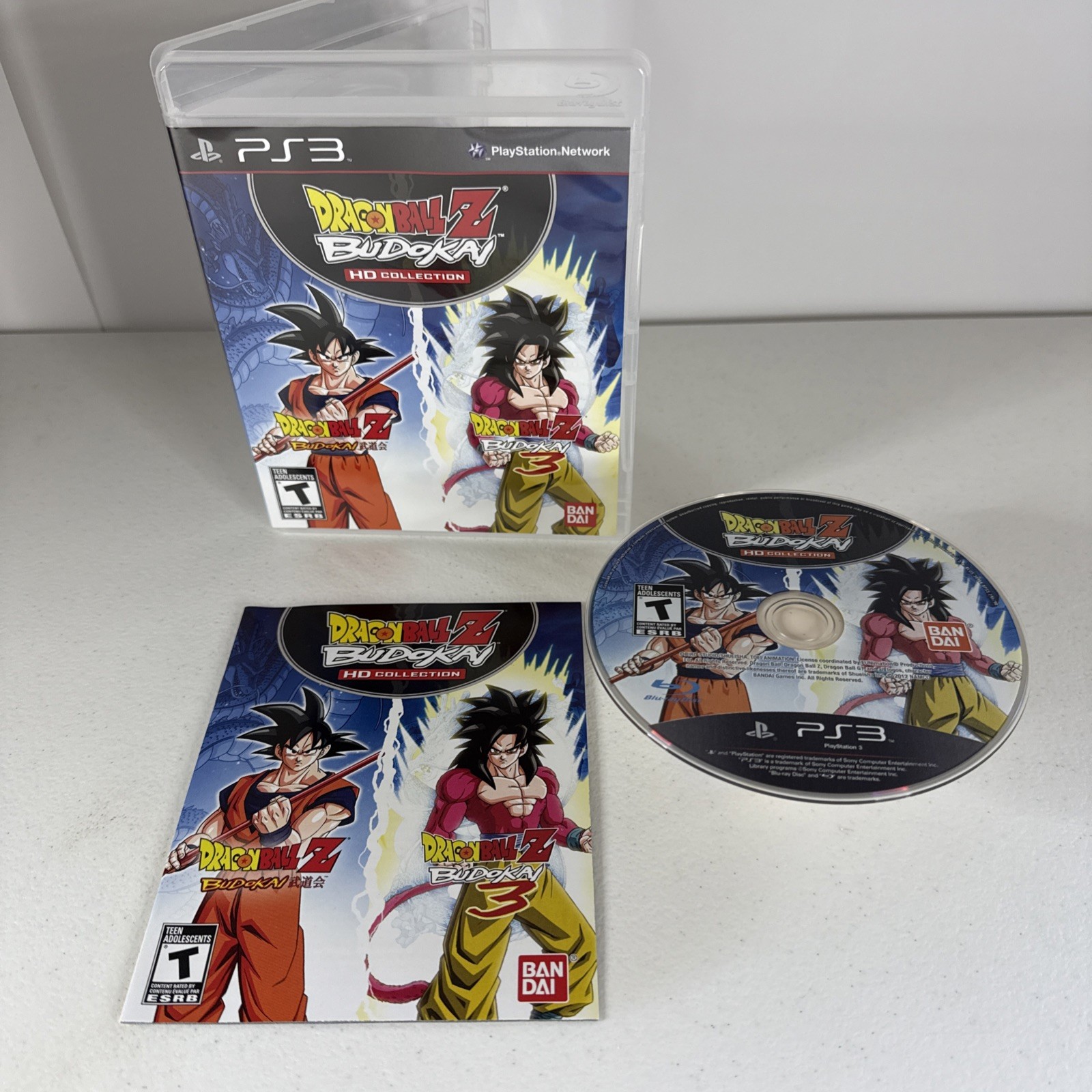 Dragon Ball Z Budokai HD Collection (PS3, 2012) – CIB – Tested – Free Shipping