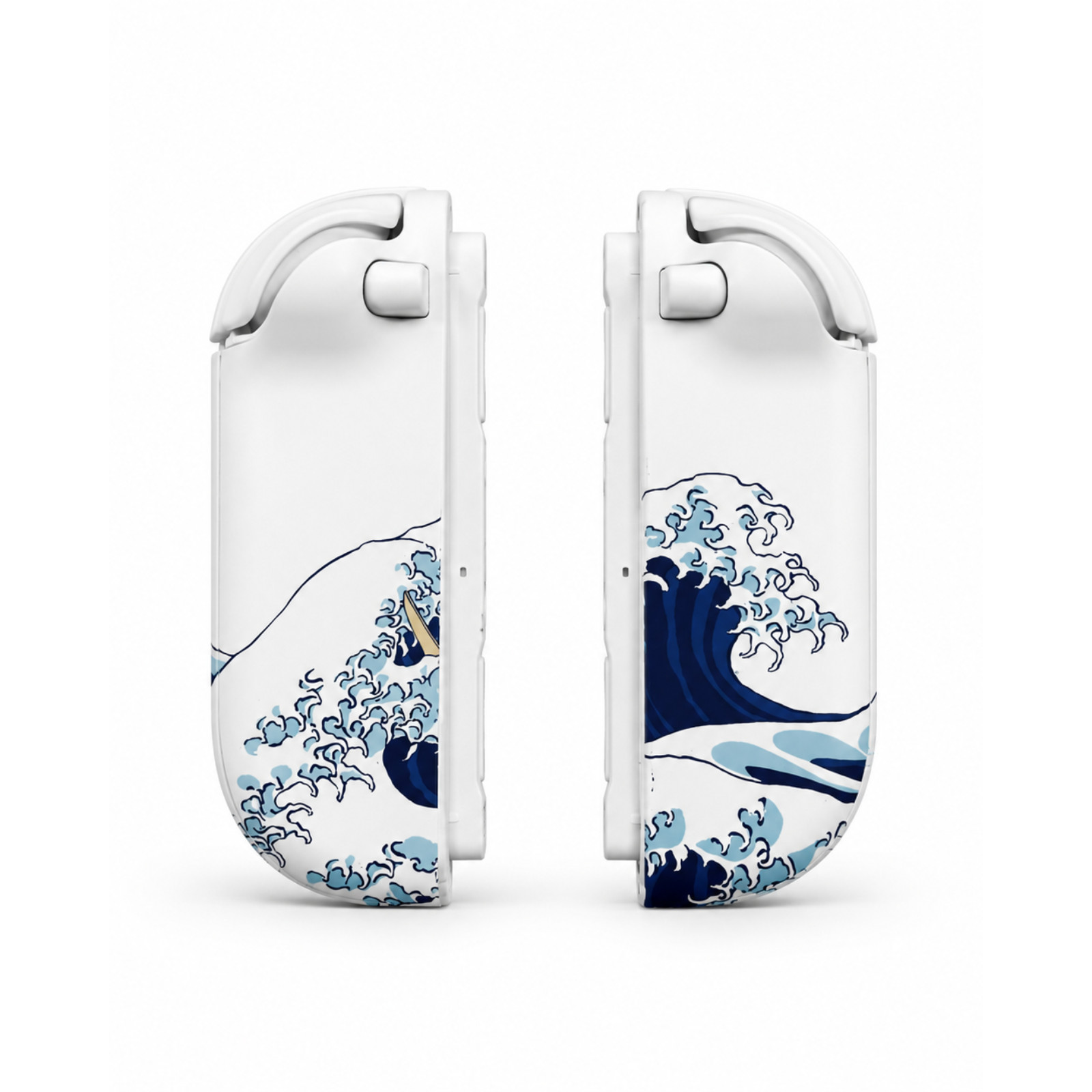 Custom Great Wave Nintendo Switch 2 Joy-Cons TMR Drift-Resistant Joysticks